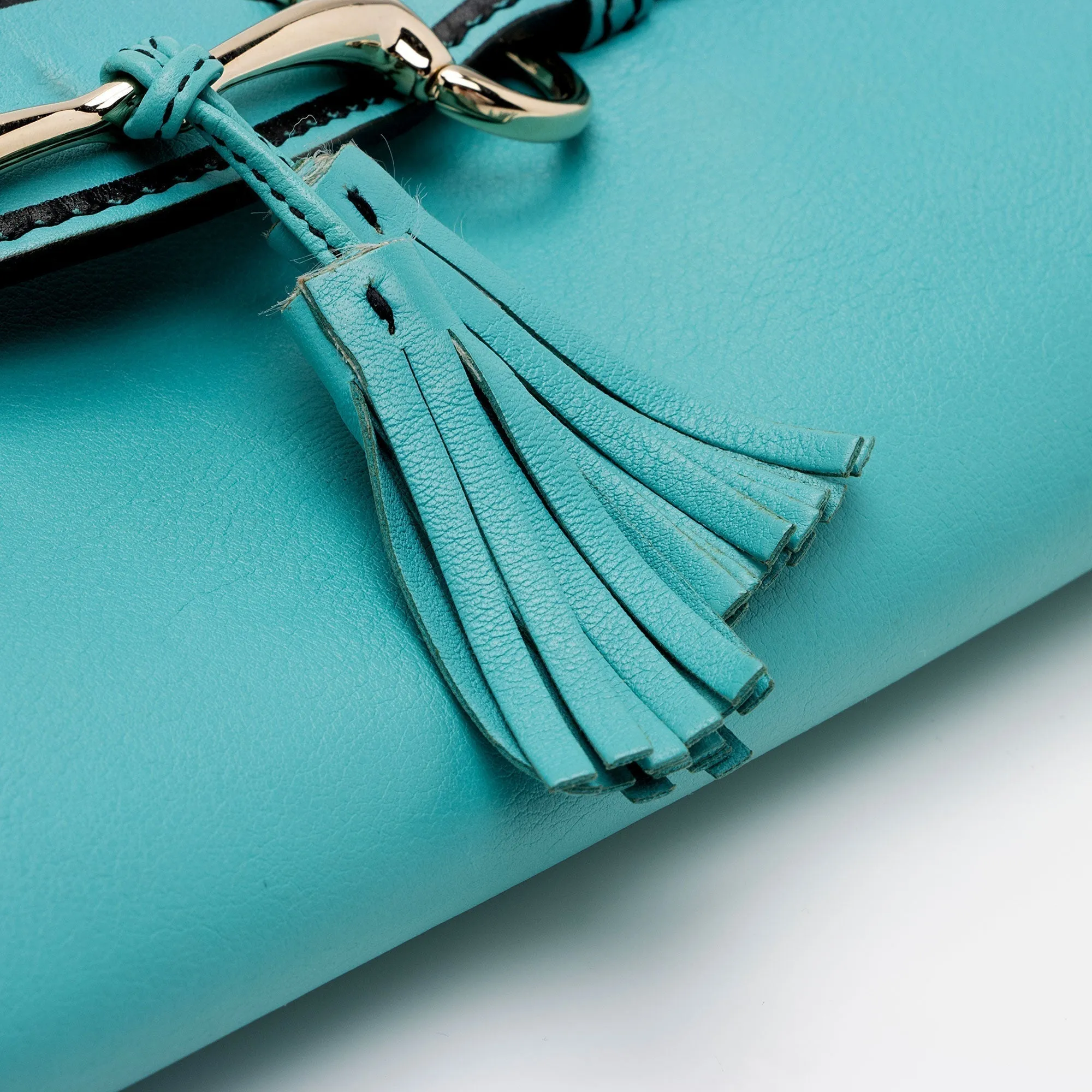 Gucci Leather Emily Small Chain Shoulder Bag (SHF-C1Ky8i)