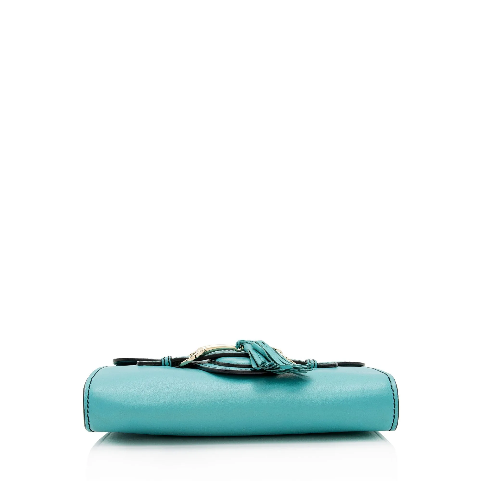 Gucci Leather Emily Small Chain Shoulder Bag (SHF-C1Ky8i)