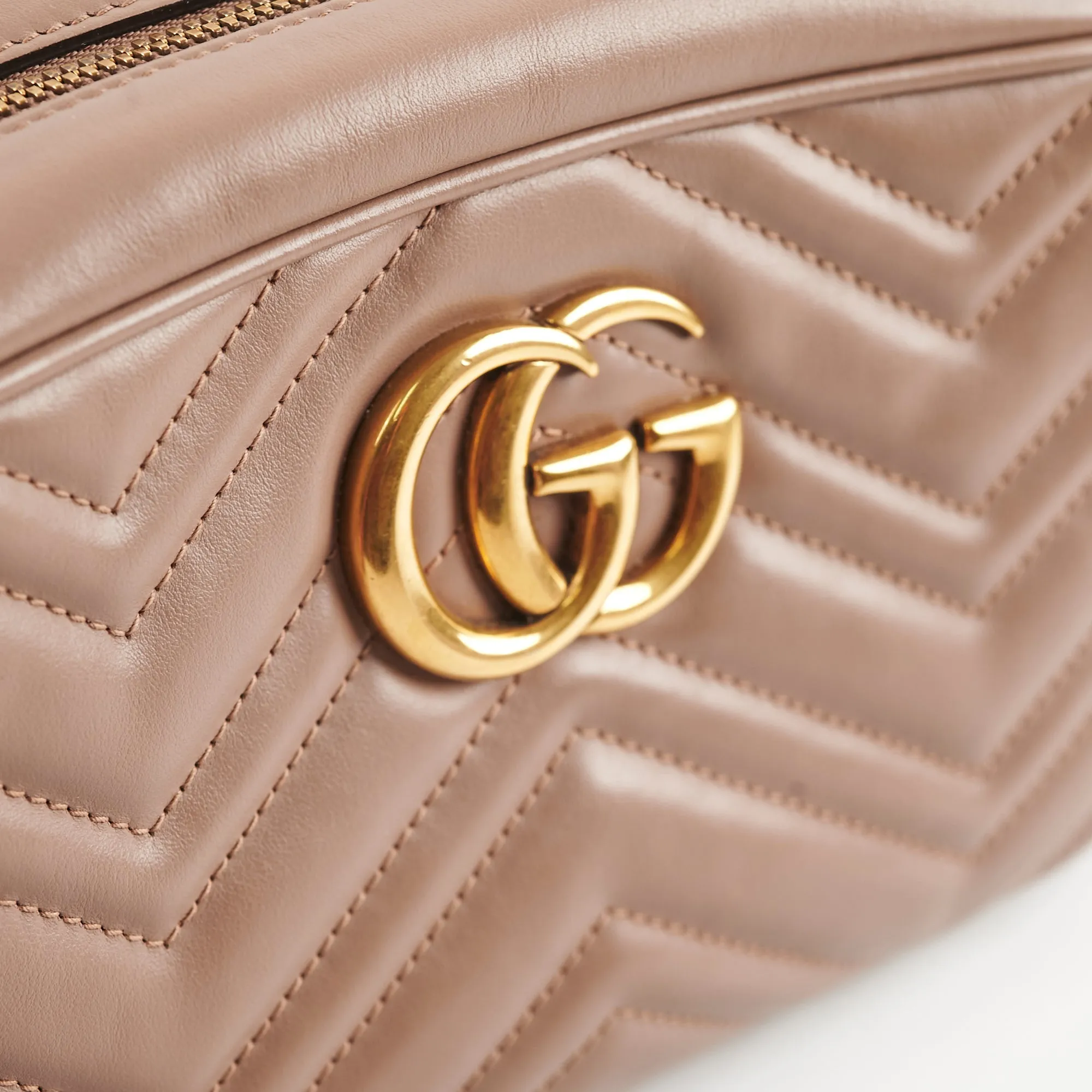 Gucci Marmont Small Dusty Pink Shoulder Bag