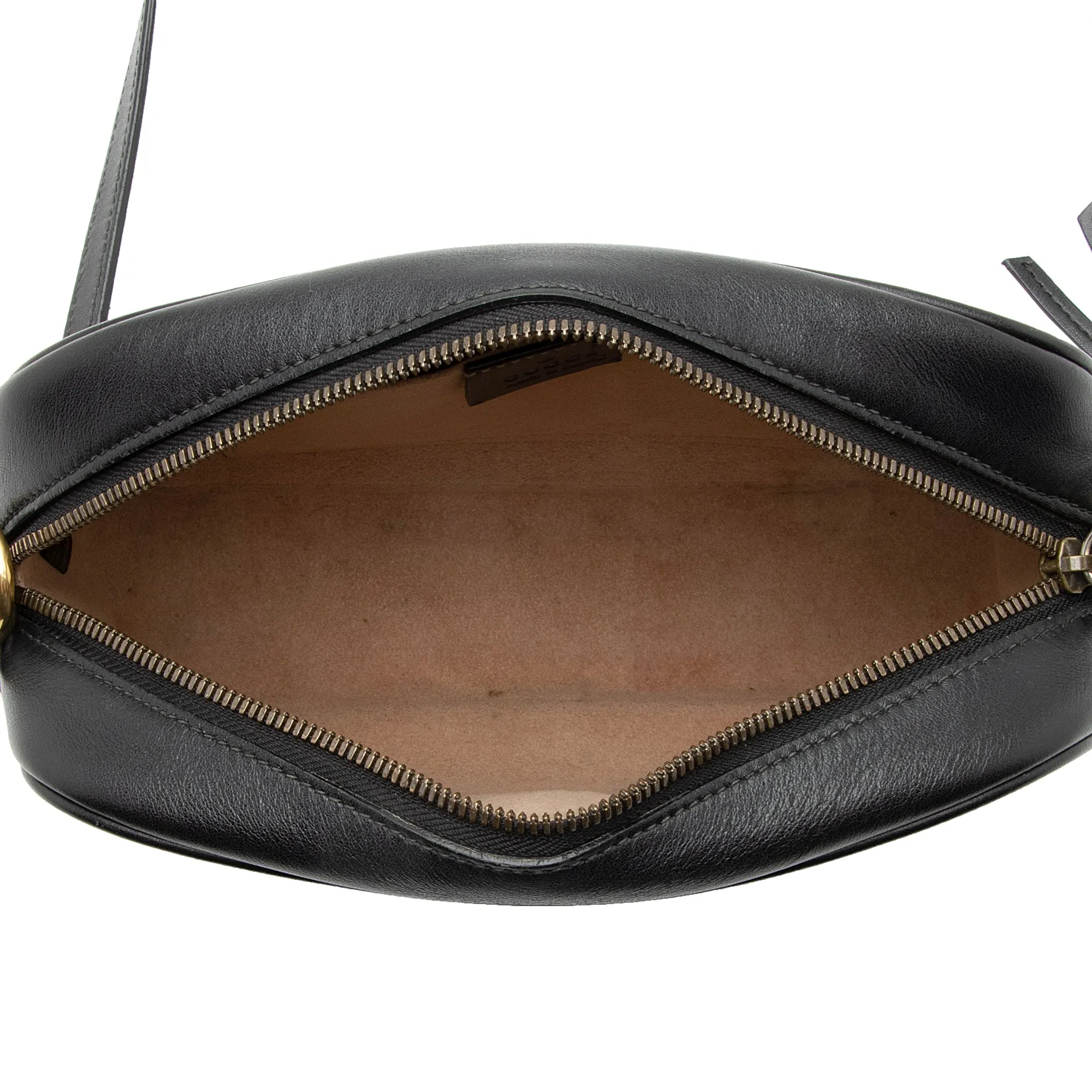 Gucci Matelasse Leather GG Marmont Small Shoulder Bag (SHF-Abtg9L)