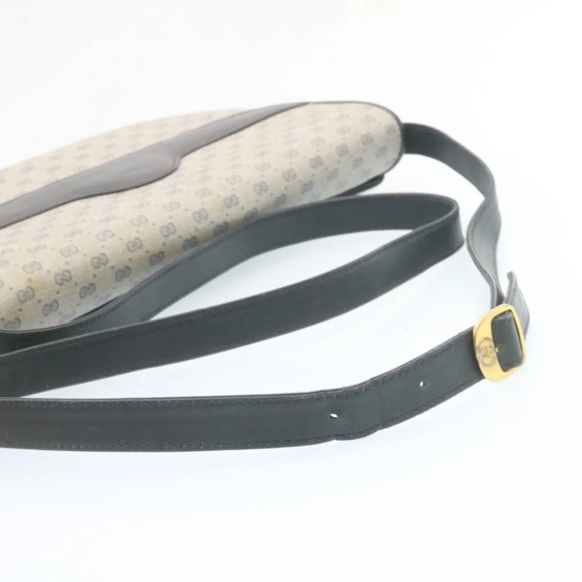 GUCCI Micro GG Canvas Shoulder Bag Navy  am1865g