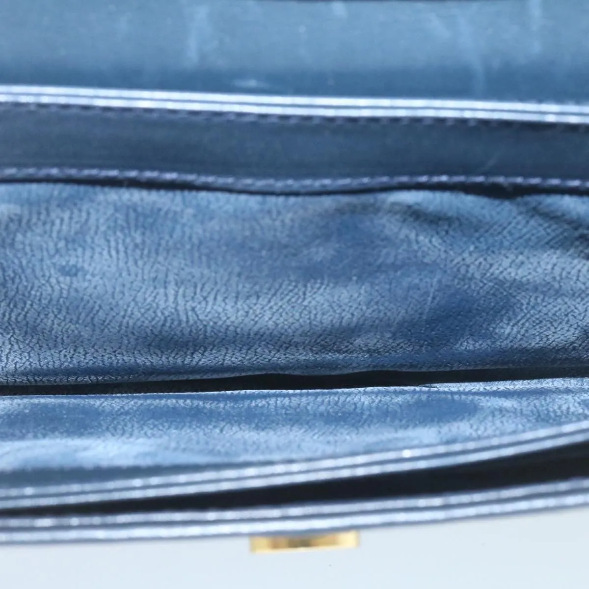 GUCCI Micro GG Canvas Shoulder Bag Navy  am1865g