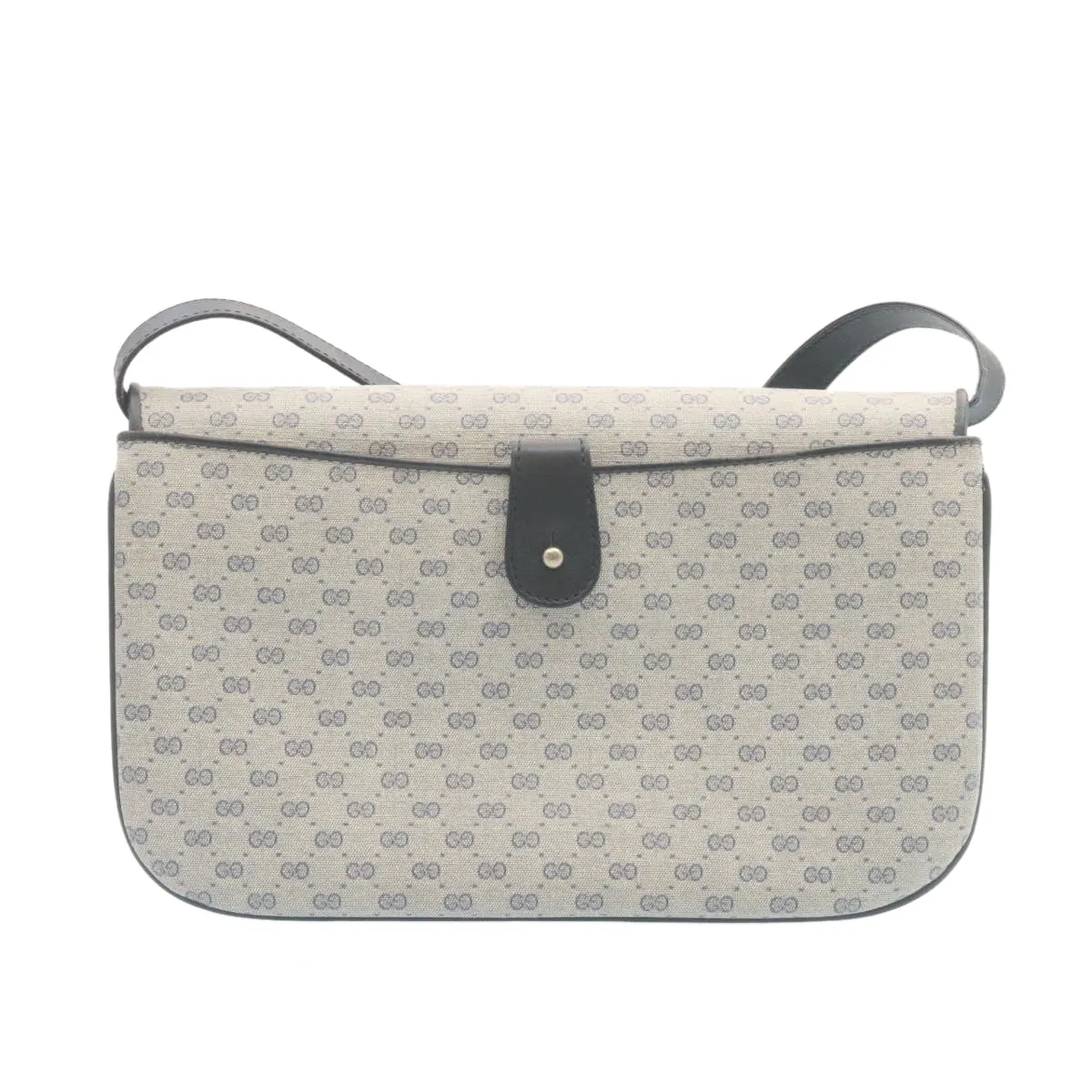 GUCCI Micro GG Canvas Shoulder Bag Navy  am1865g