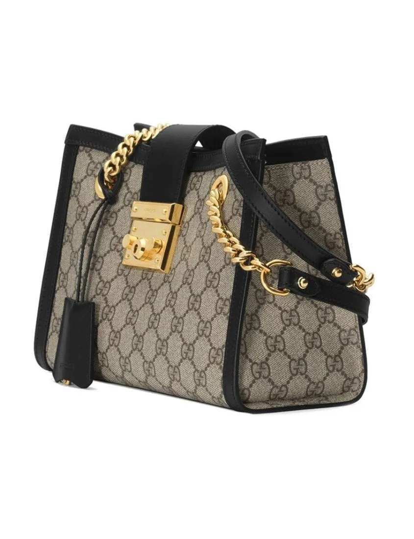Gucci Padlock series small GG shoulder bag