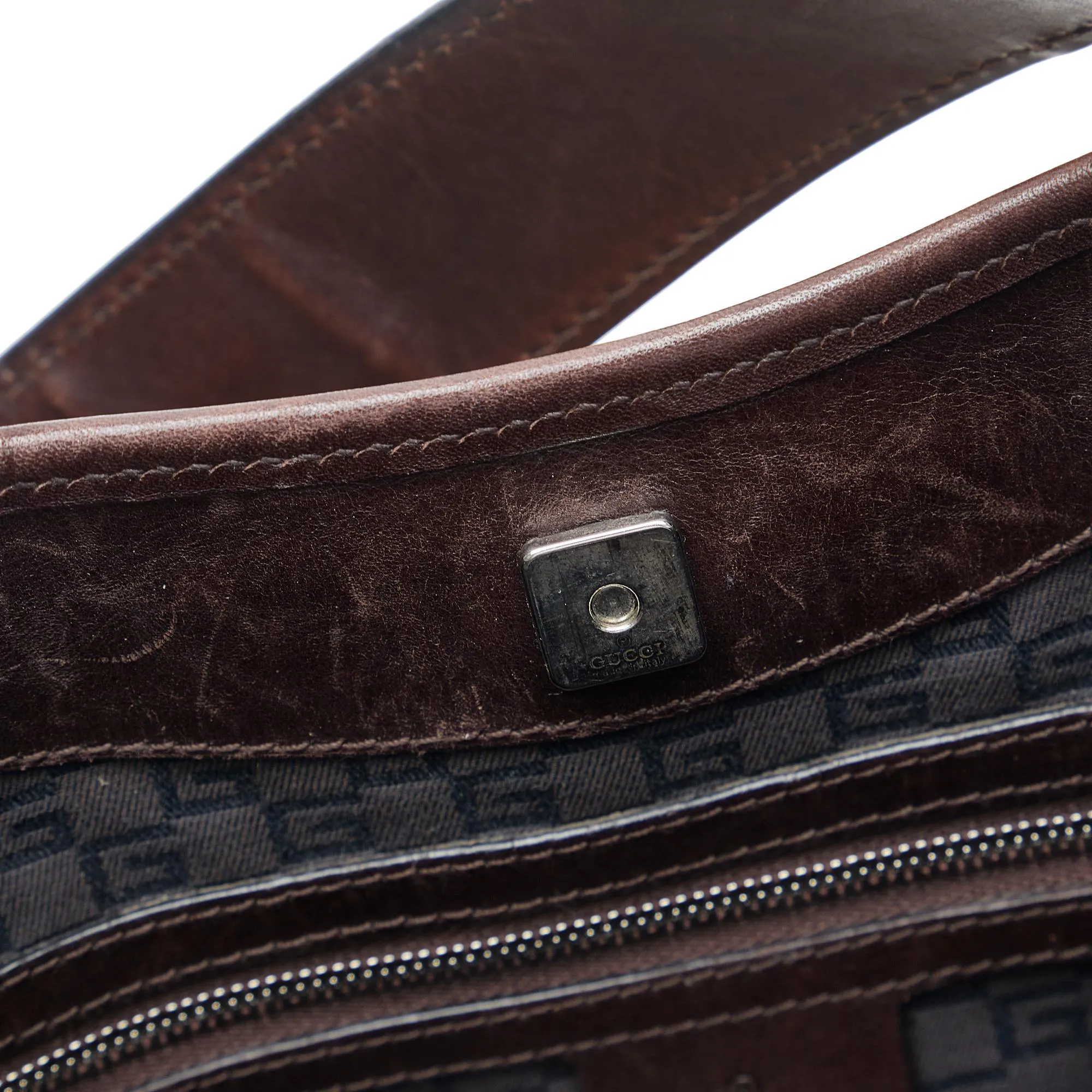 Gucci Reins Web Shoulder Bag (SHG-2amAPb)