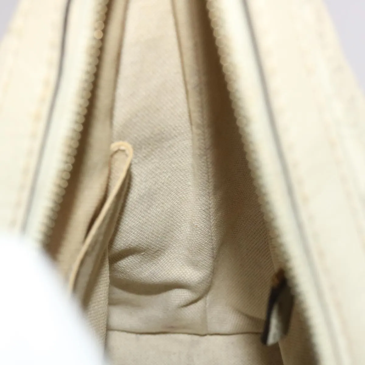 GUCCI  Shima Shoulder Bag Leather White 002404  49070