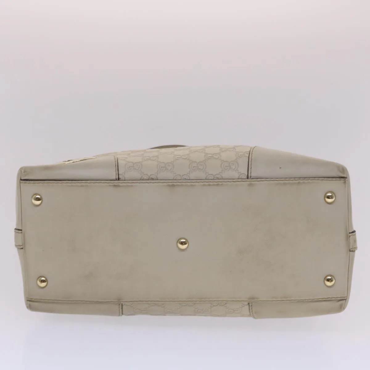 GUCCI  Shima Shoulder Bag Leather White 002404  49070