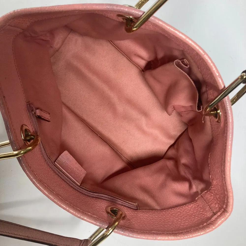 GUCCI Shoulder Bag 120844 GG canvas / leather beige GG Women Used