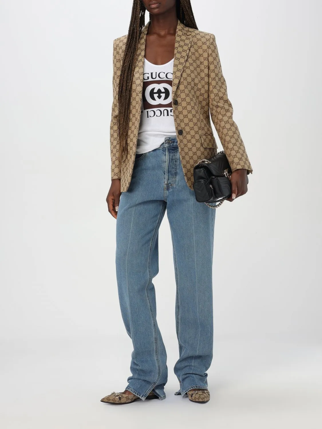 Gucci Shoulder Bag Woman Black Woman