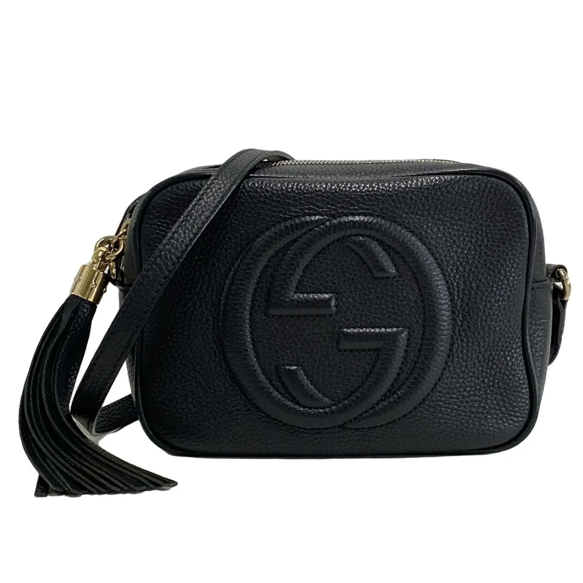 Gucci Soho Black Leather - Shoulder