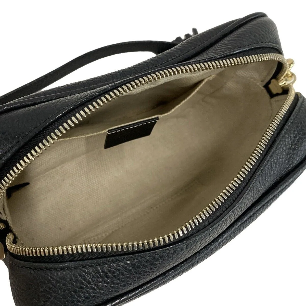 Gucci Soho Black Leather - Shoulder