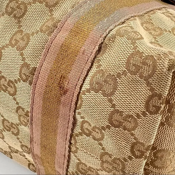 Gucci Vintage Abbey ball cloth shoulder bag TWS