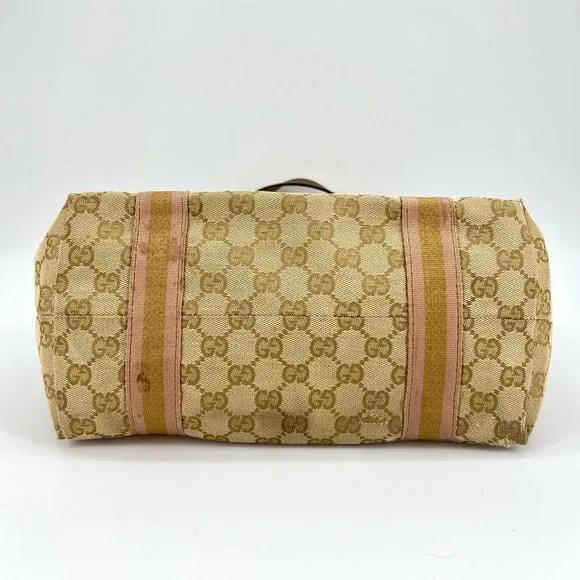 Gucci Vintage Abbey ball cloth shoulder bag TWS