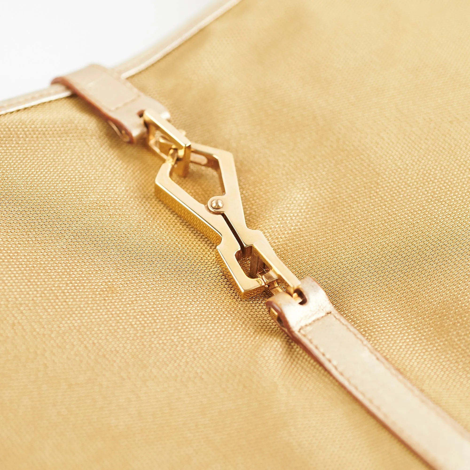 Gucci Vintage Jackie Gold Shoulder Bag