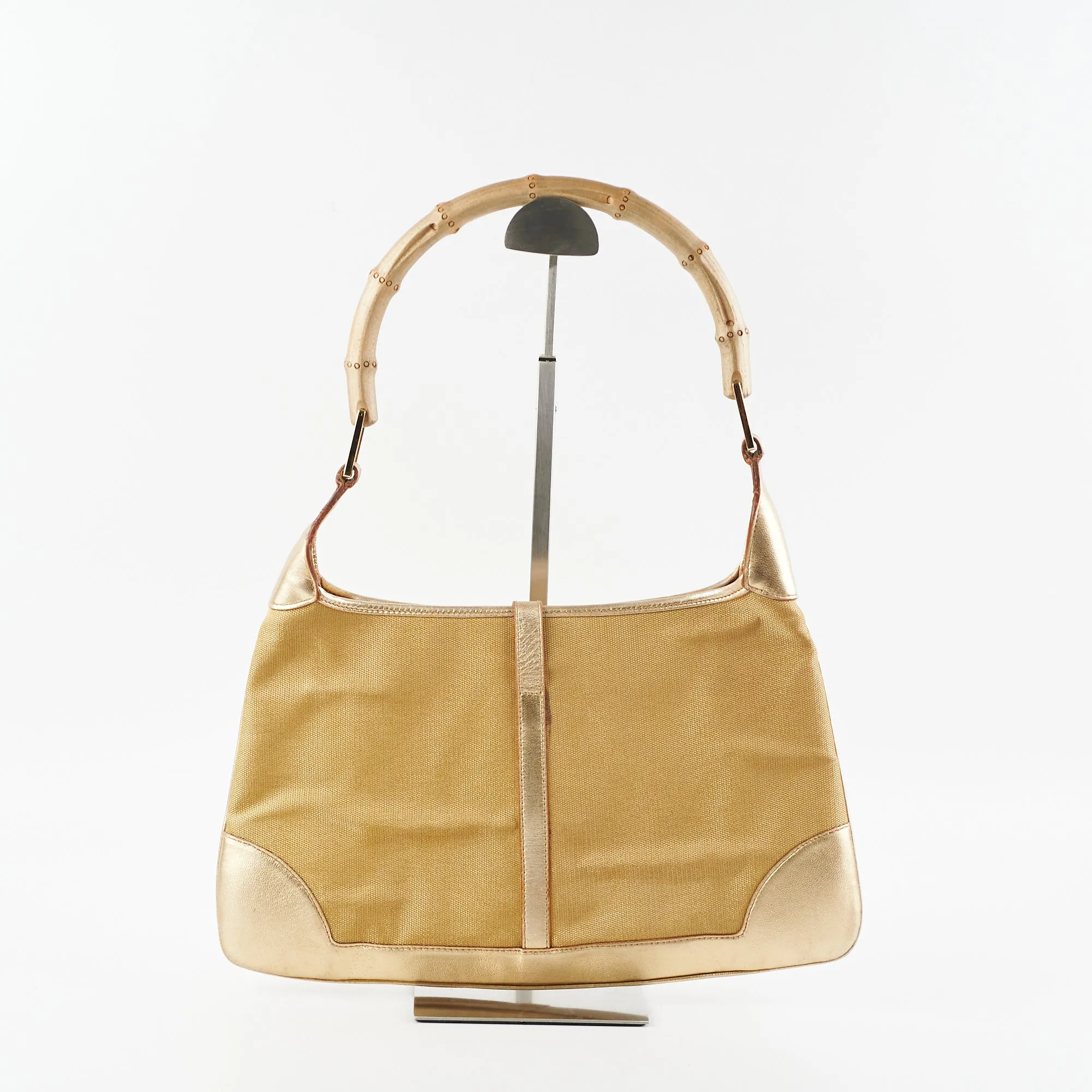 Gucci Vintage Jackie Gold Shoulder Bag