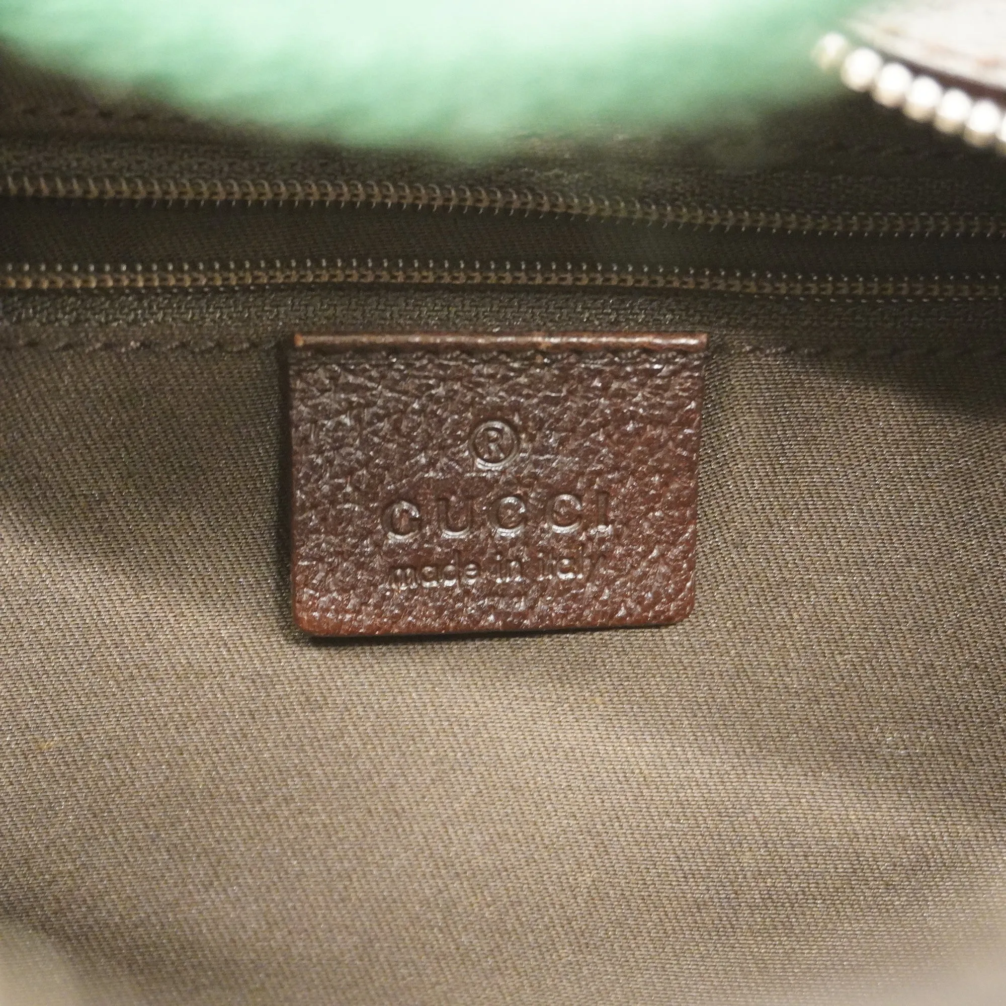 GUCCIAuth  Sherry Line Shoulder Bag 145757 Women's GG Canvas Beige,Brown