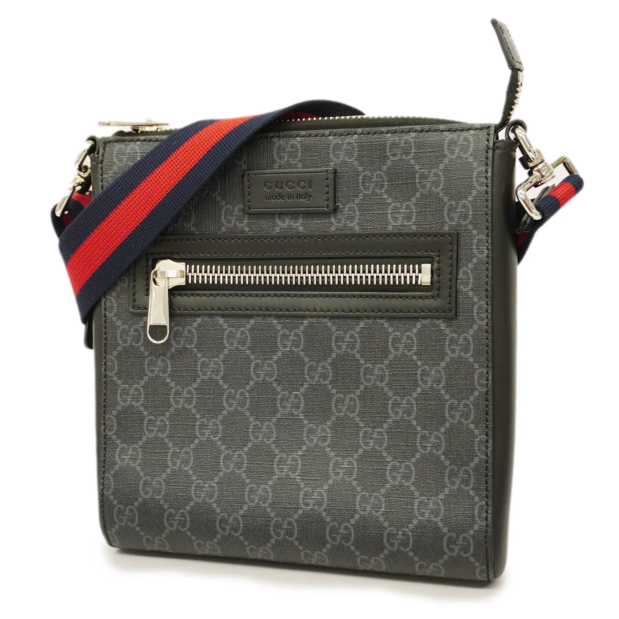 GUCCIAuth  Sherry Line Shoulder Bag 523599 Men's GG Supreme,Leather