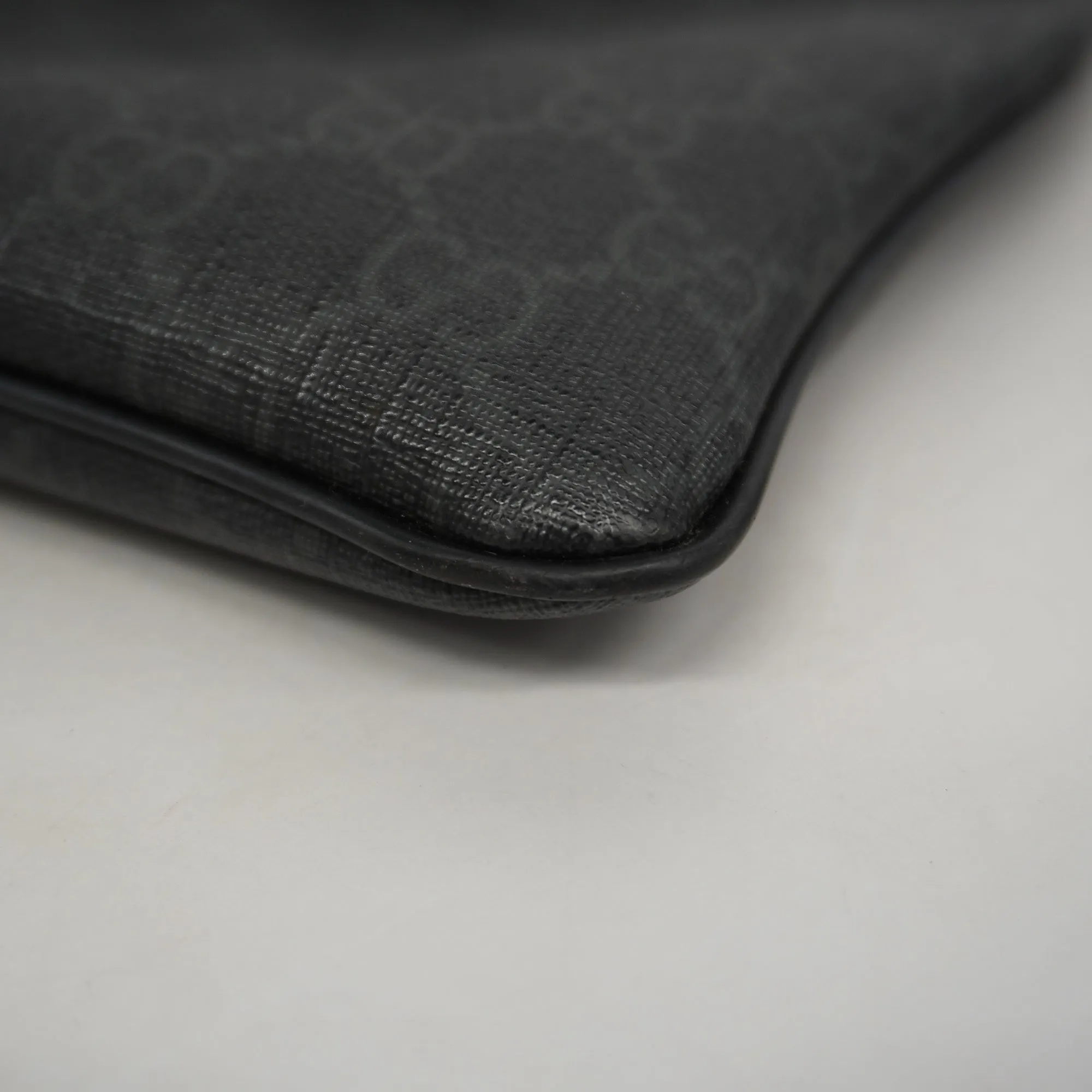 GUCCIAuth  Shoulder Bag 162904 GG Supreme Shoulder Bag Black