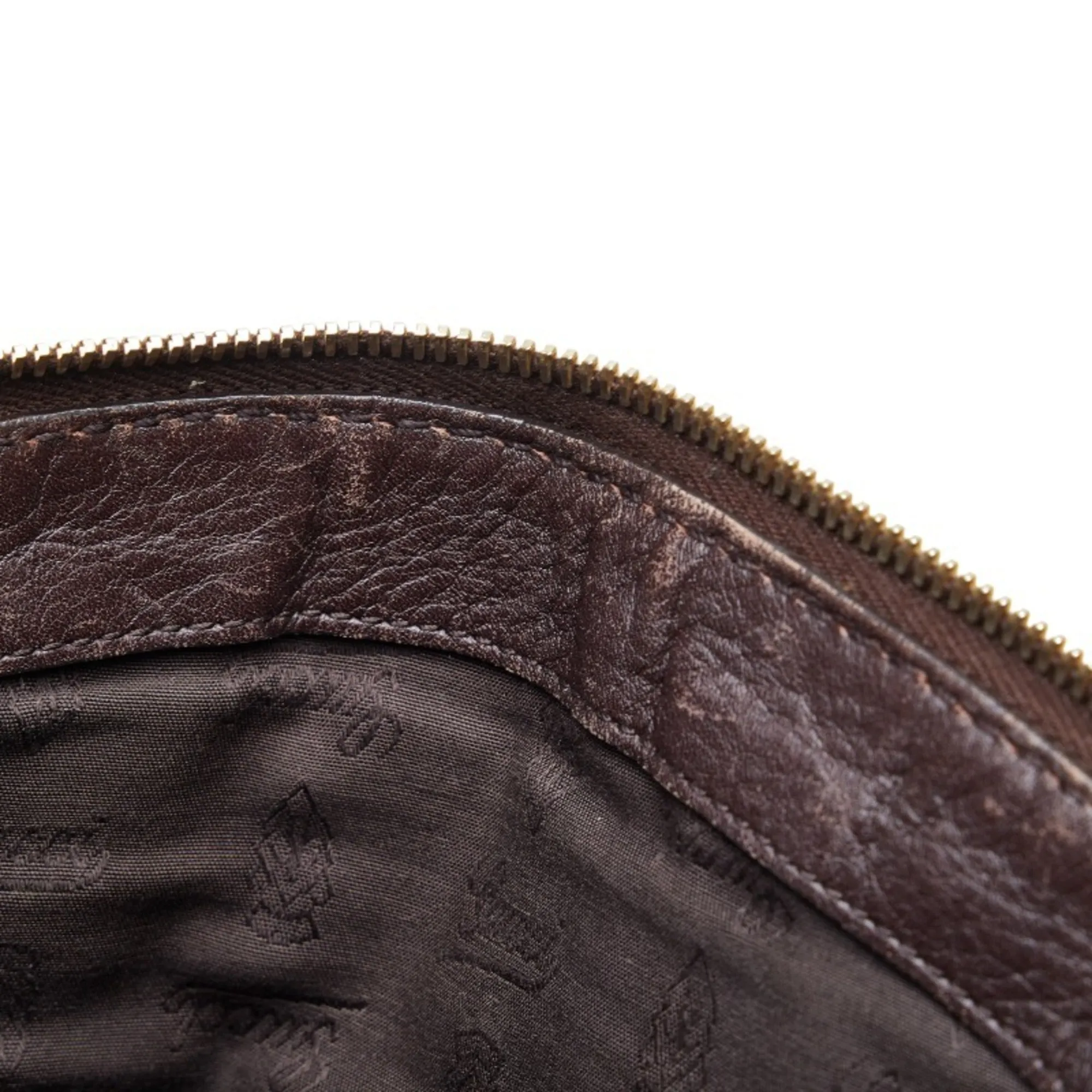 GUCCIsima Sookie Handbag Shoulder Bag 2WAY 223974 Brown Leather Ladies