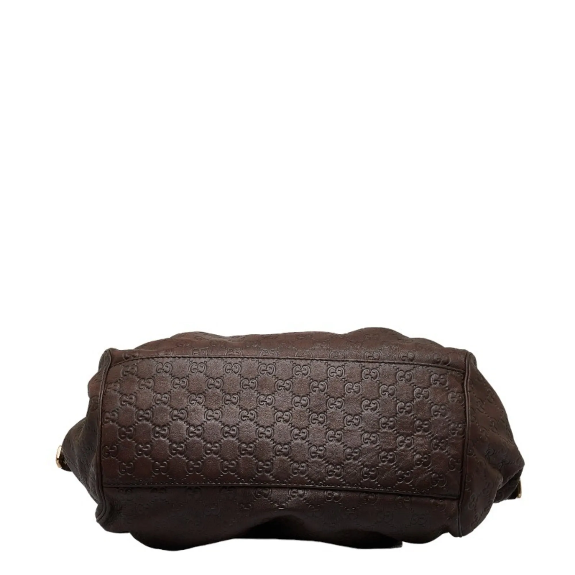 GUCCIsima Sookie Handbag Shoulder Bag 2WAY 223974 Brown Leather Ladies