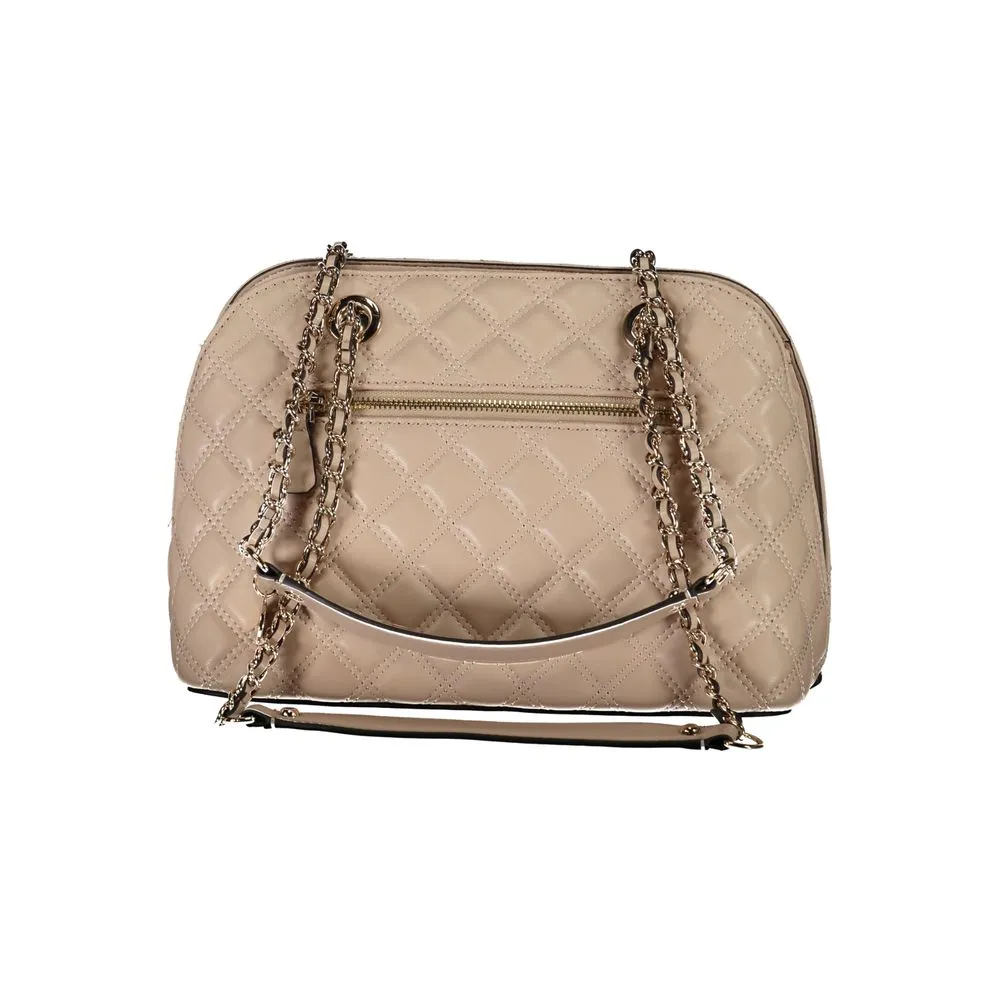 Guess Jeans Beige Polyethylene Handbag