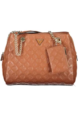 Guess Jeans Brown Polyethylene Women Handbag