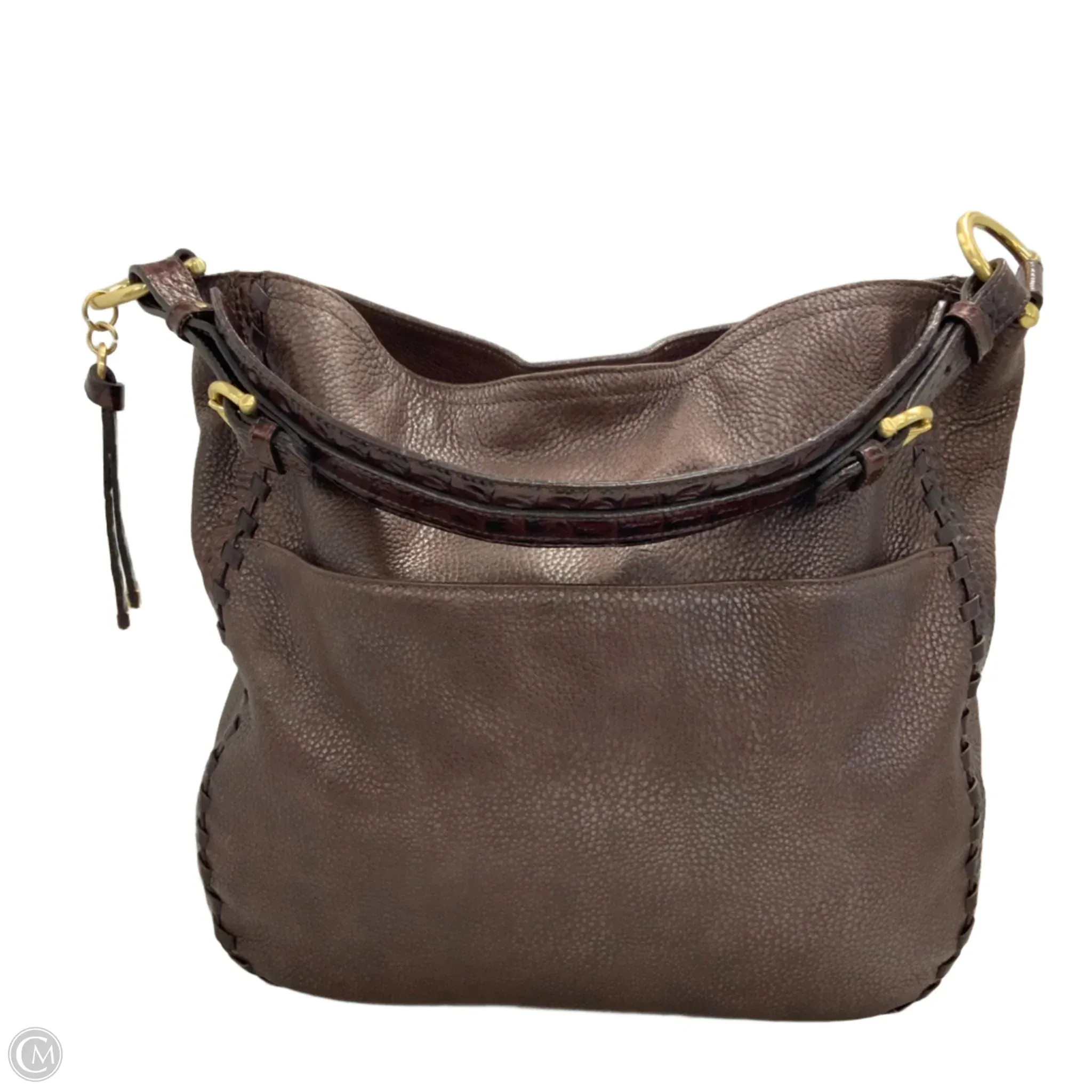 Handbag Designer By Brahmin, Size: Large