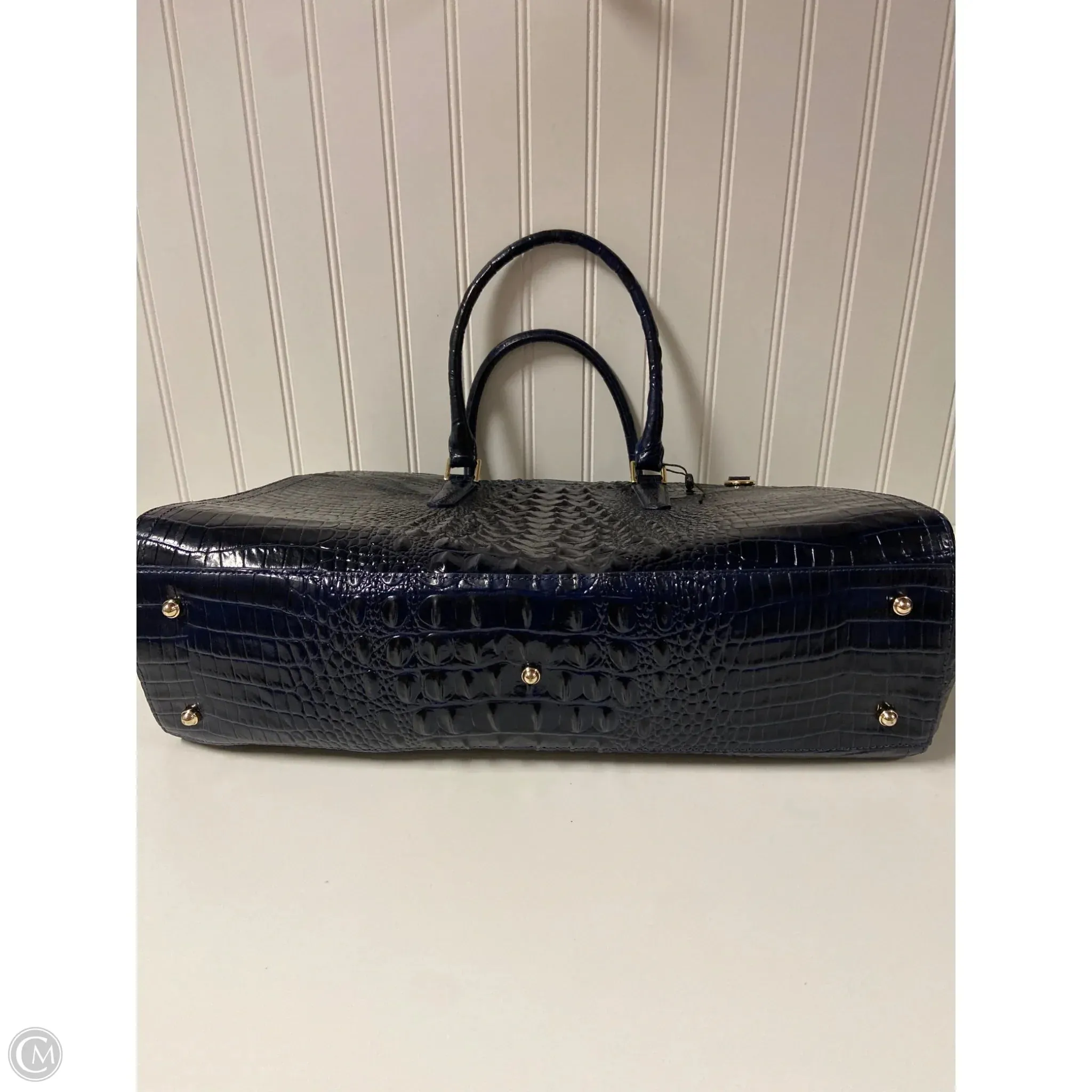 Handbag Designer By Brahmin, Size: Large