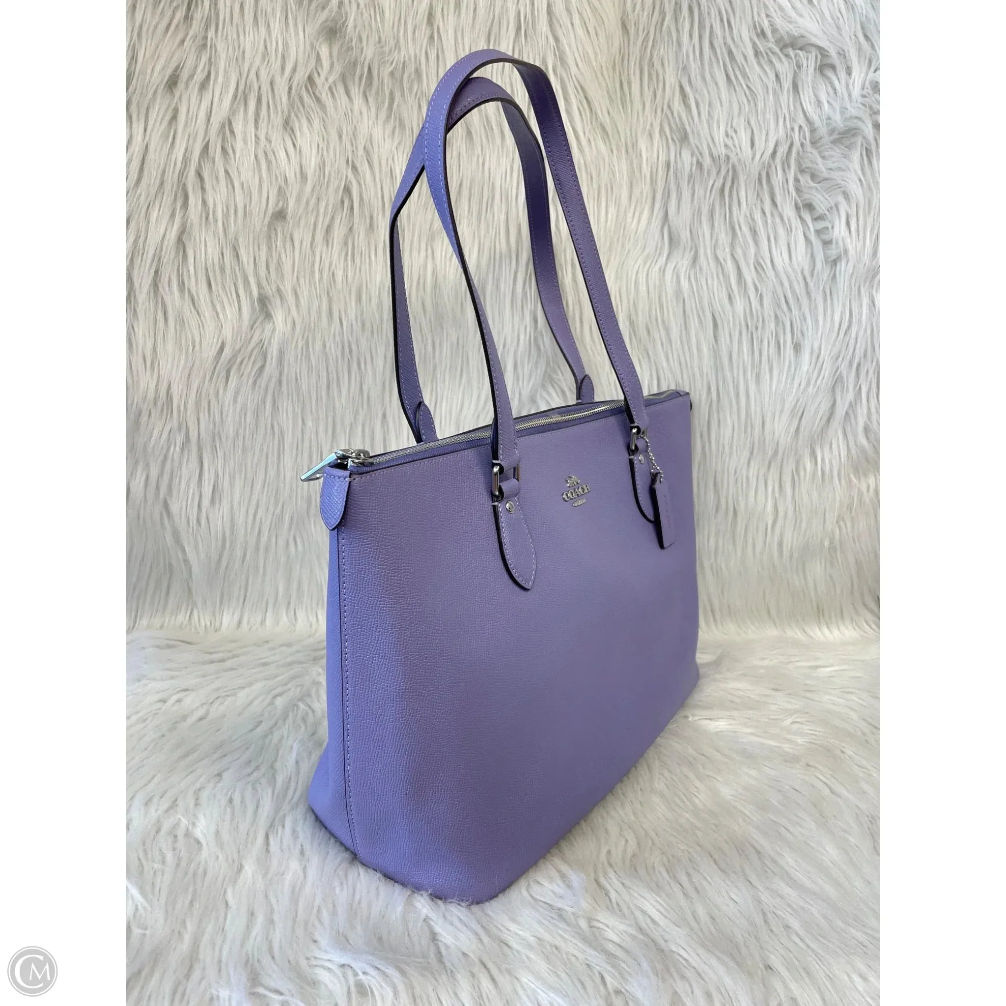 Handbag Designer By Coach, Size: Large