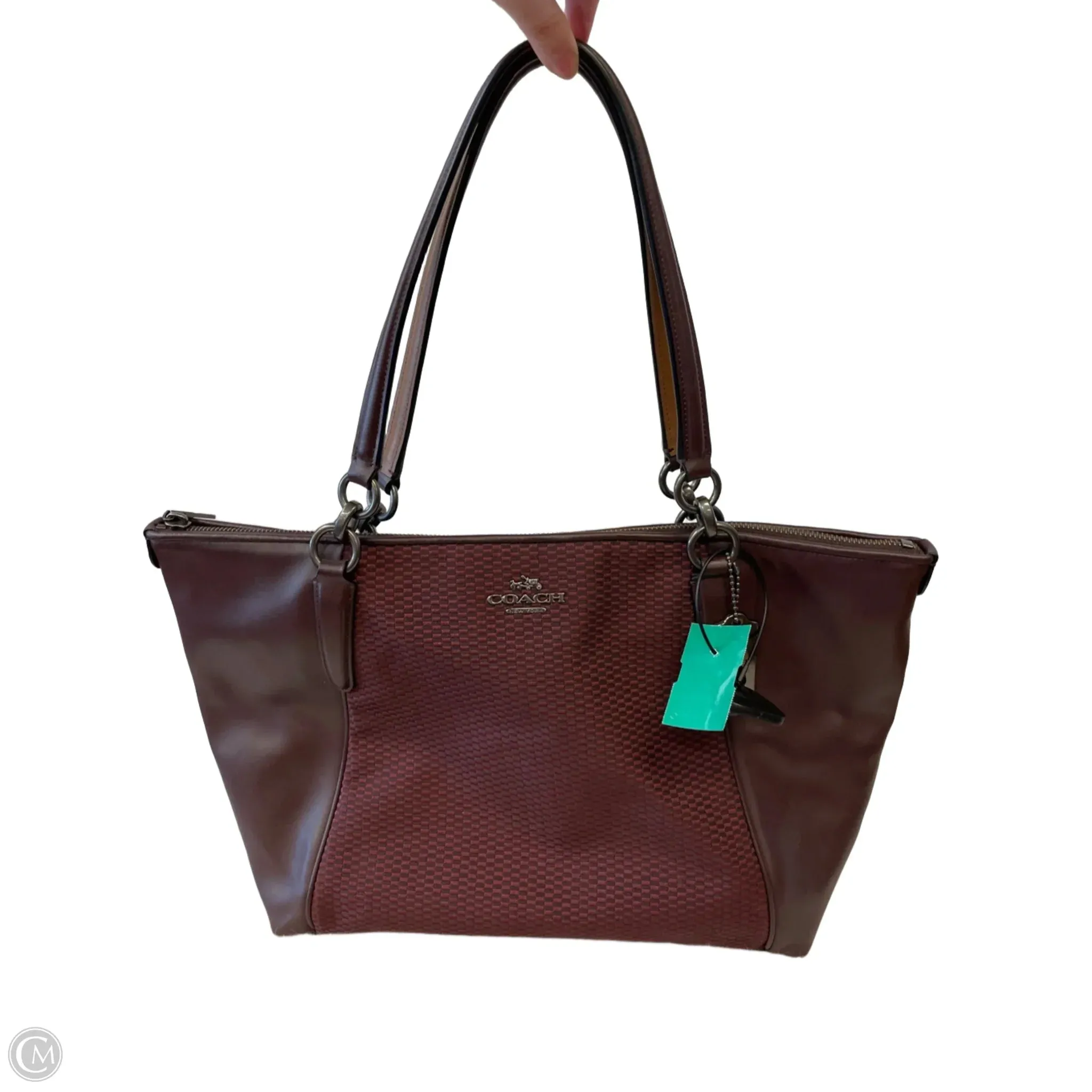 Handbag Designer By Coach, Size: Medium