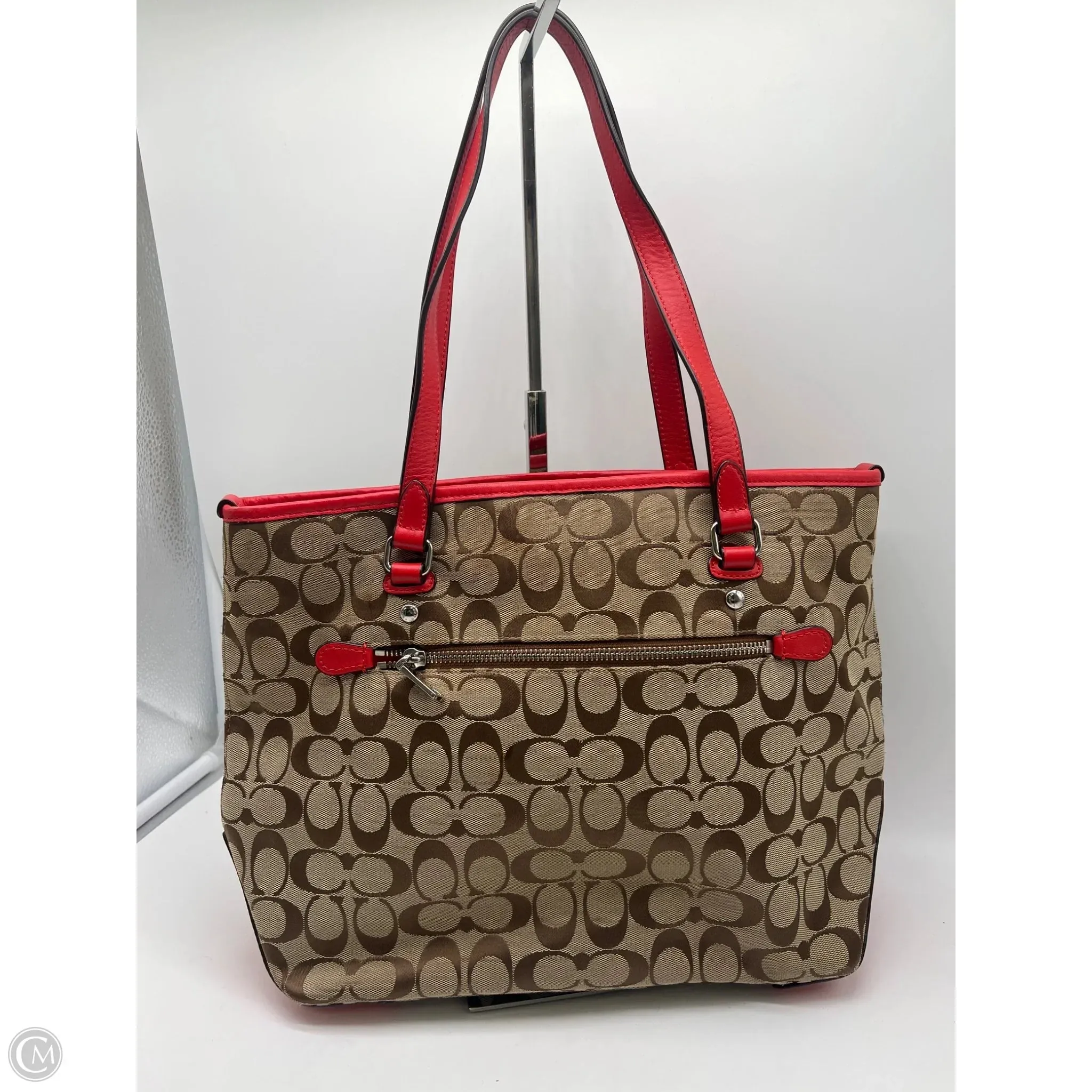 Handbag Designer By Coach, Size: Medium