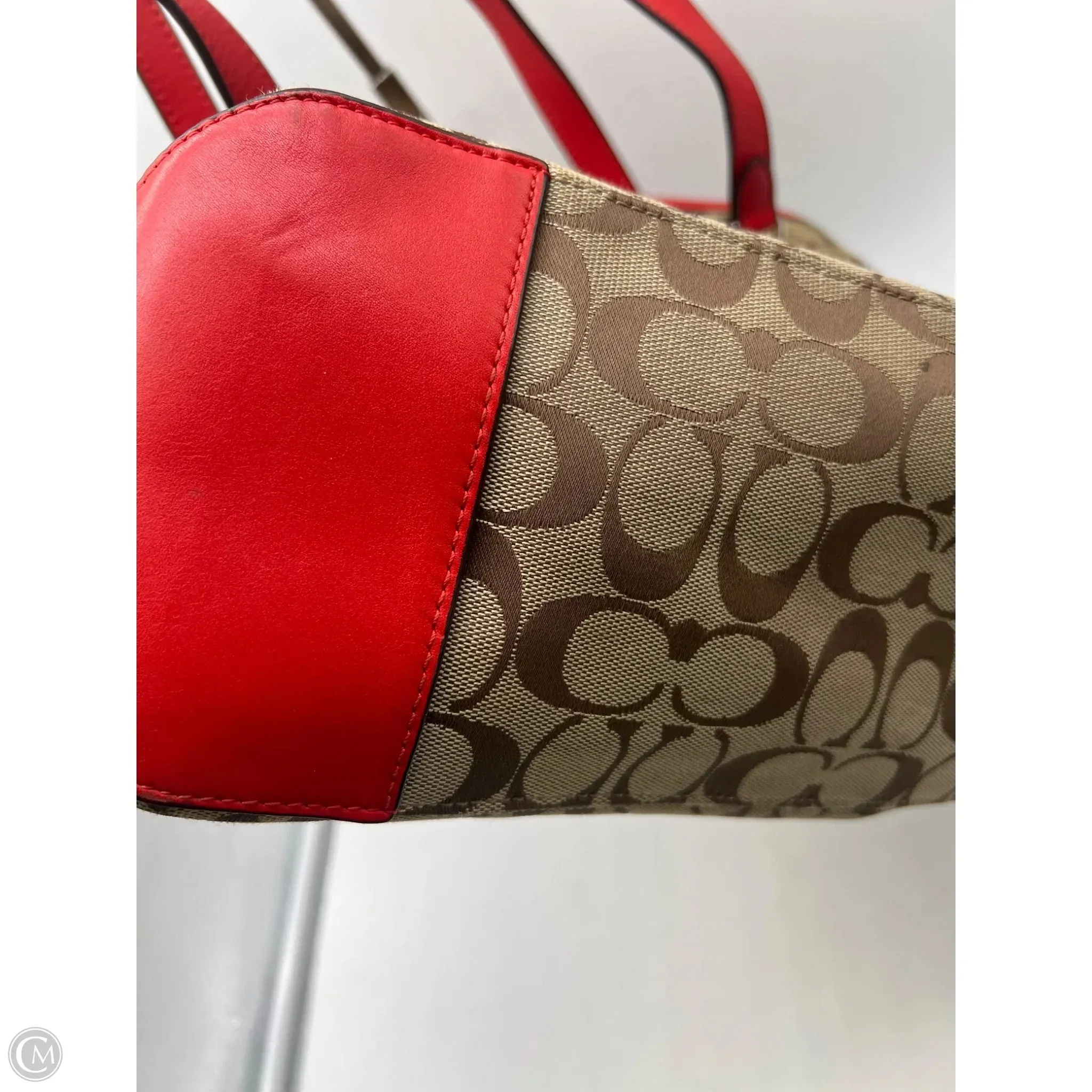 Handbag Designer By Coach, Size: Medium