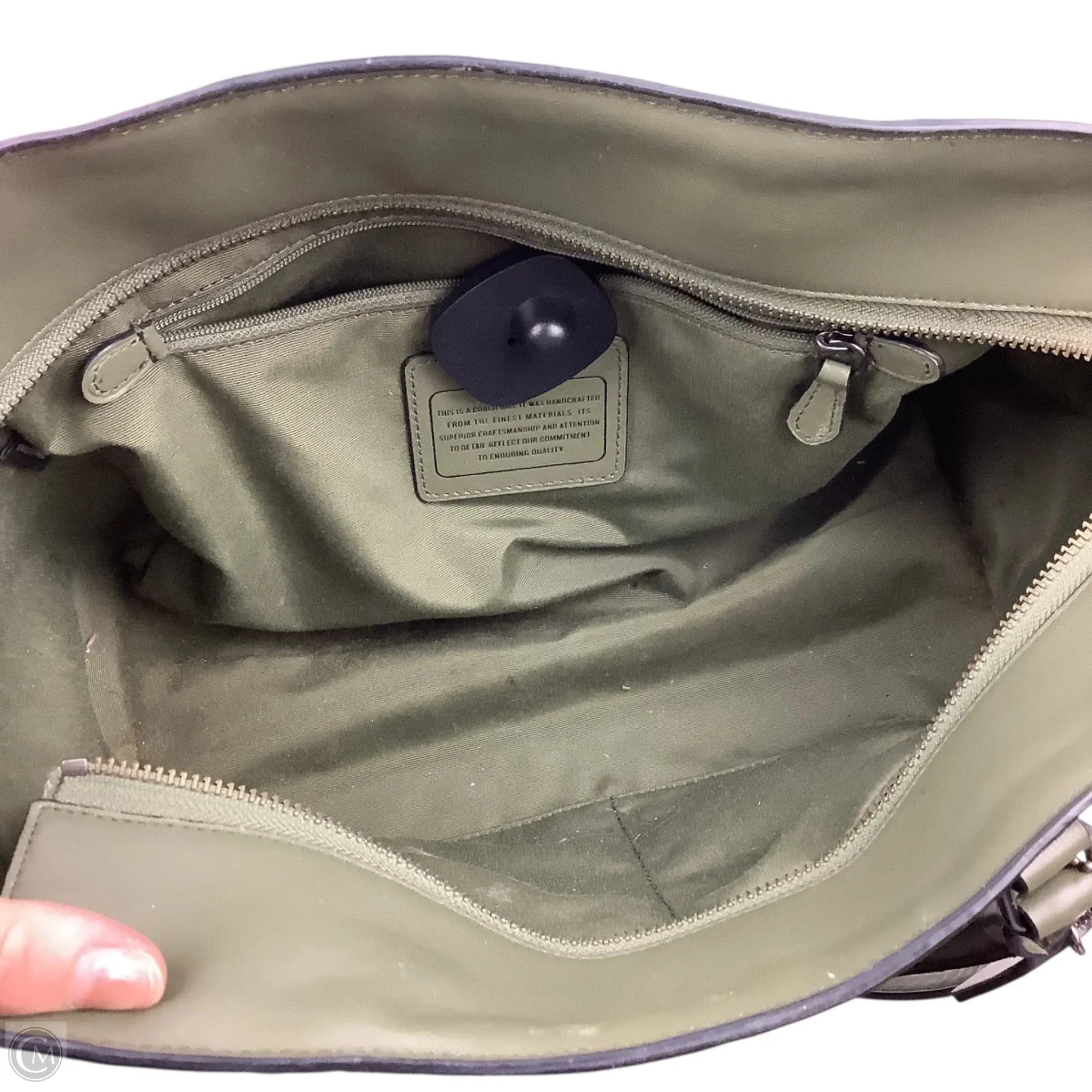 Handbag Designer By Coach, Size: Medium