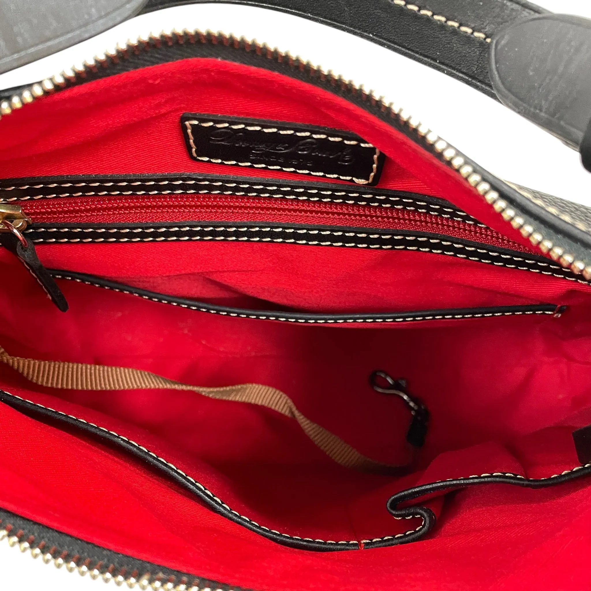 Handbag Designer By Dooney And Bourke In Black, Size:Medium