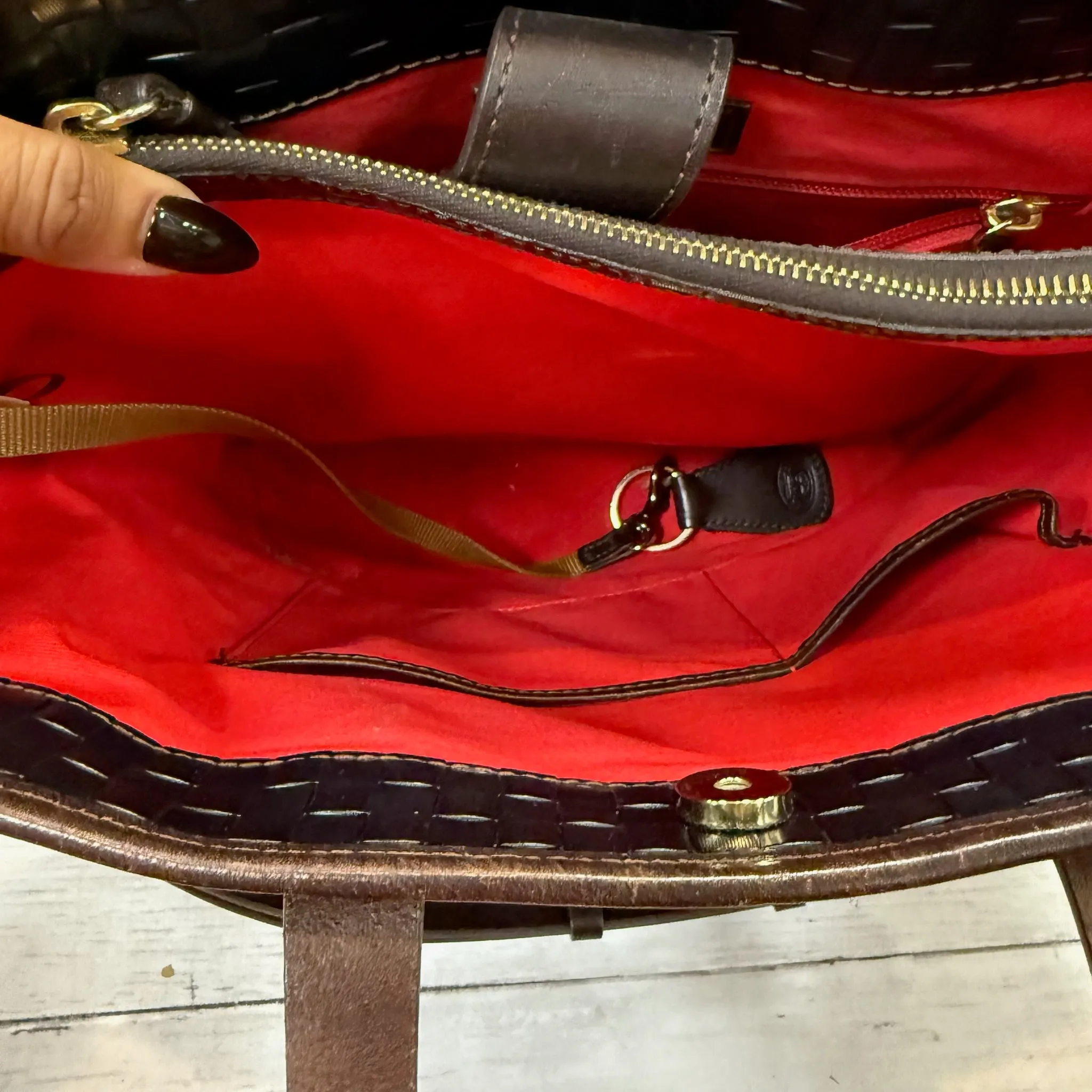 Handbag Designer By Dooney And Bourke, Size: Large