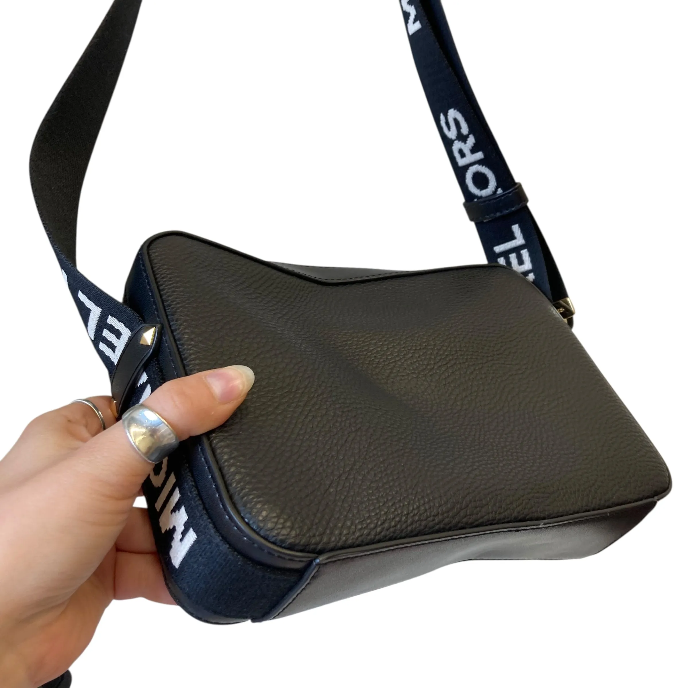 Handbag Designer By Michael Kors In Black, Size:Medium
