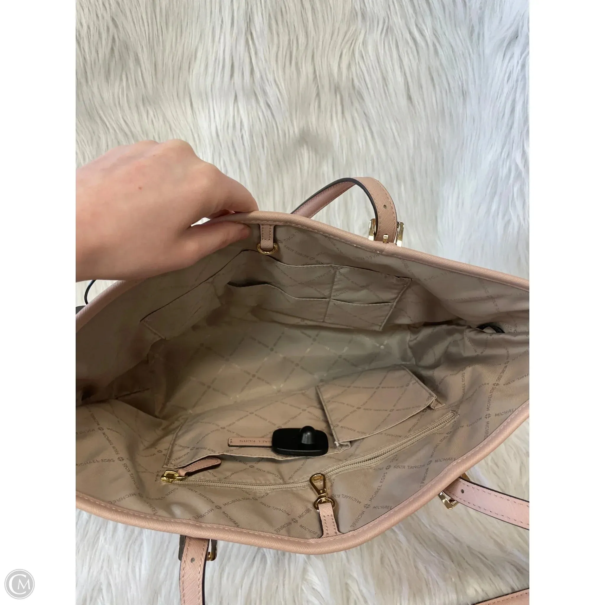Handbag Designer By Michael Kors, Size: Large