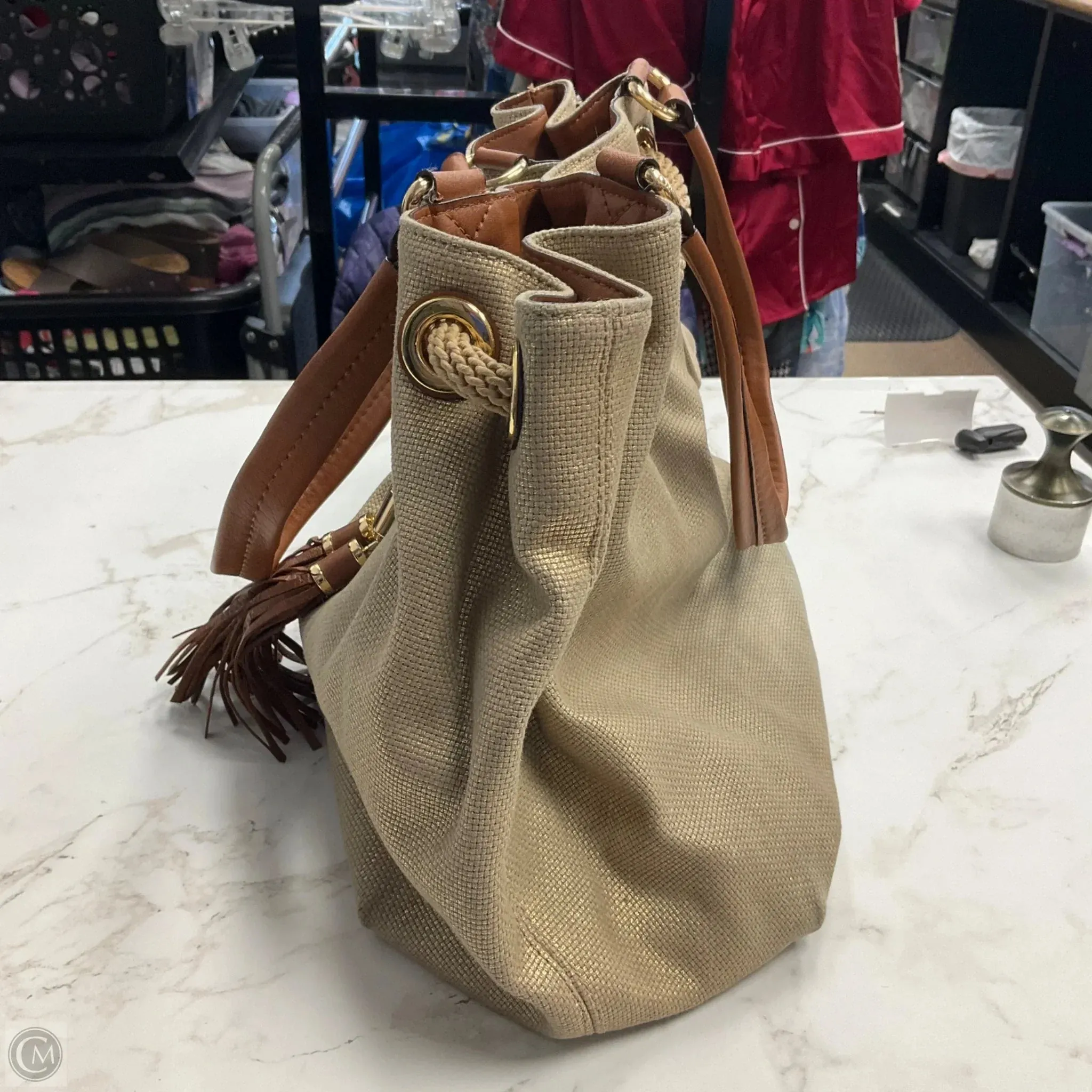 Handbag Designer By Michael Kors, Size: Large