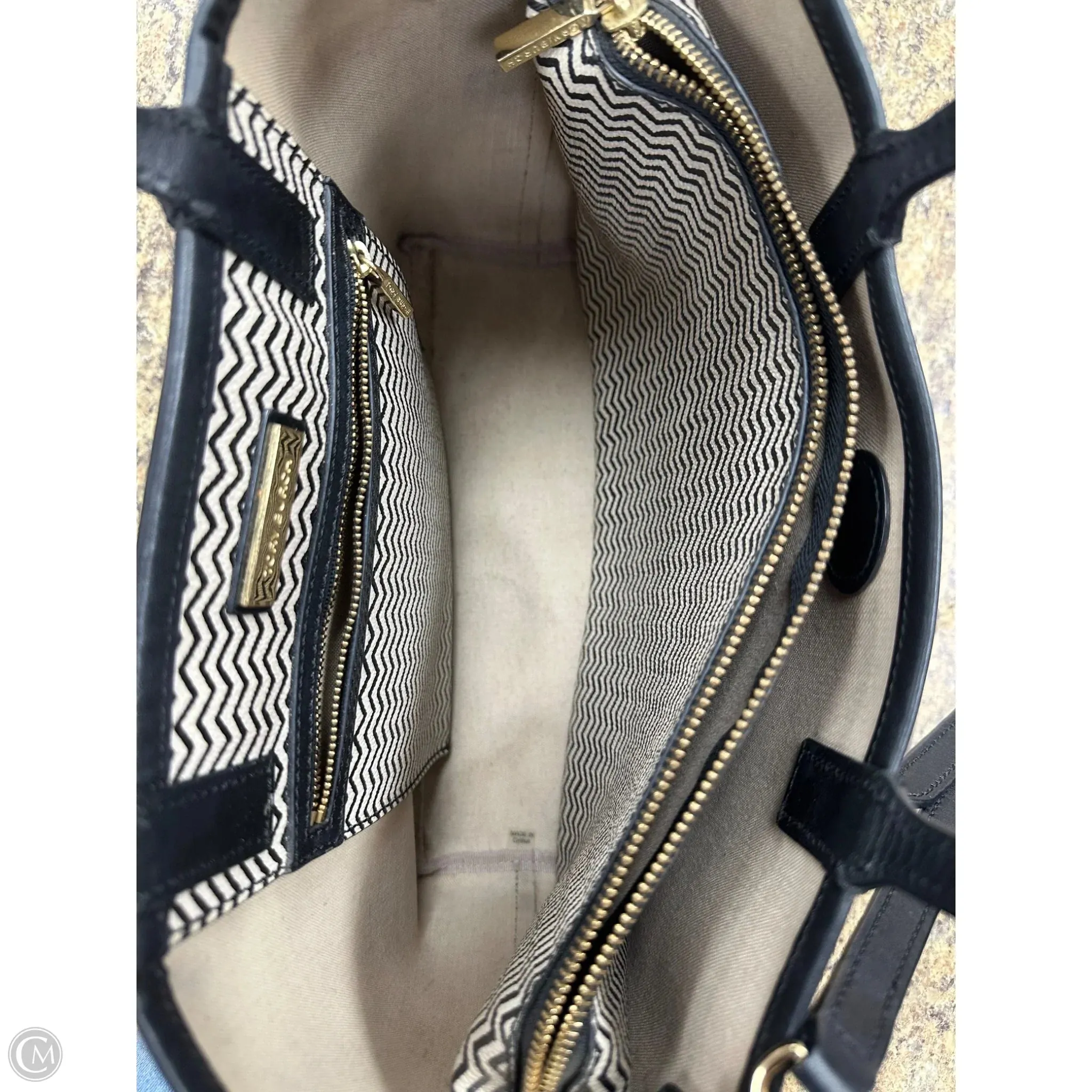 Handbag Designer By Tory Burch, Size: Medium