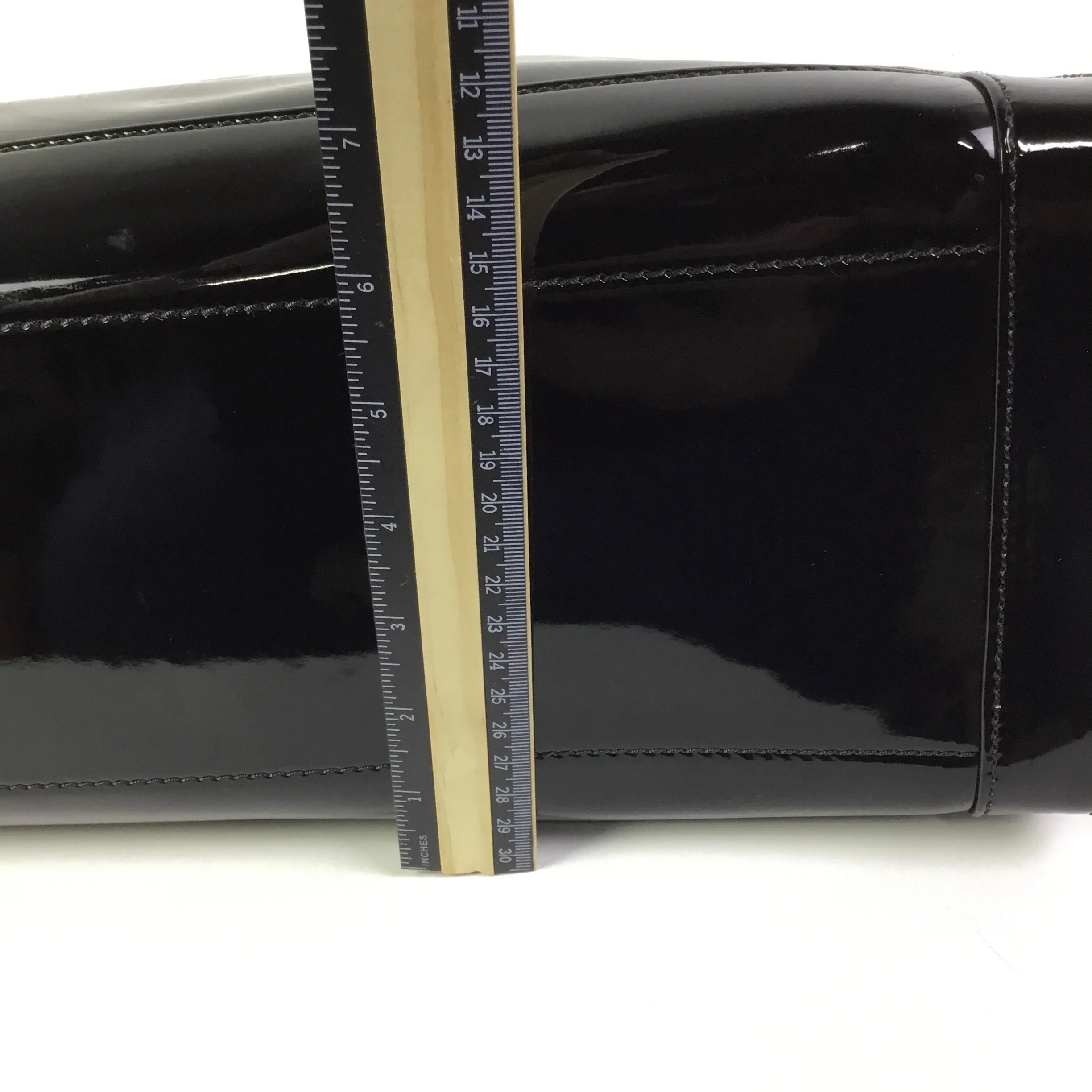 Handbag Luxury Designer By Balmain In Black, Size:Large