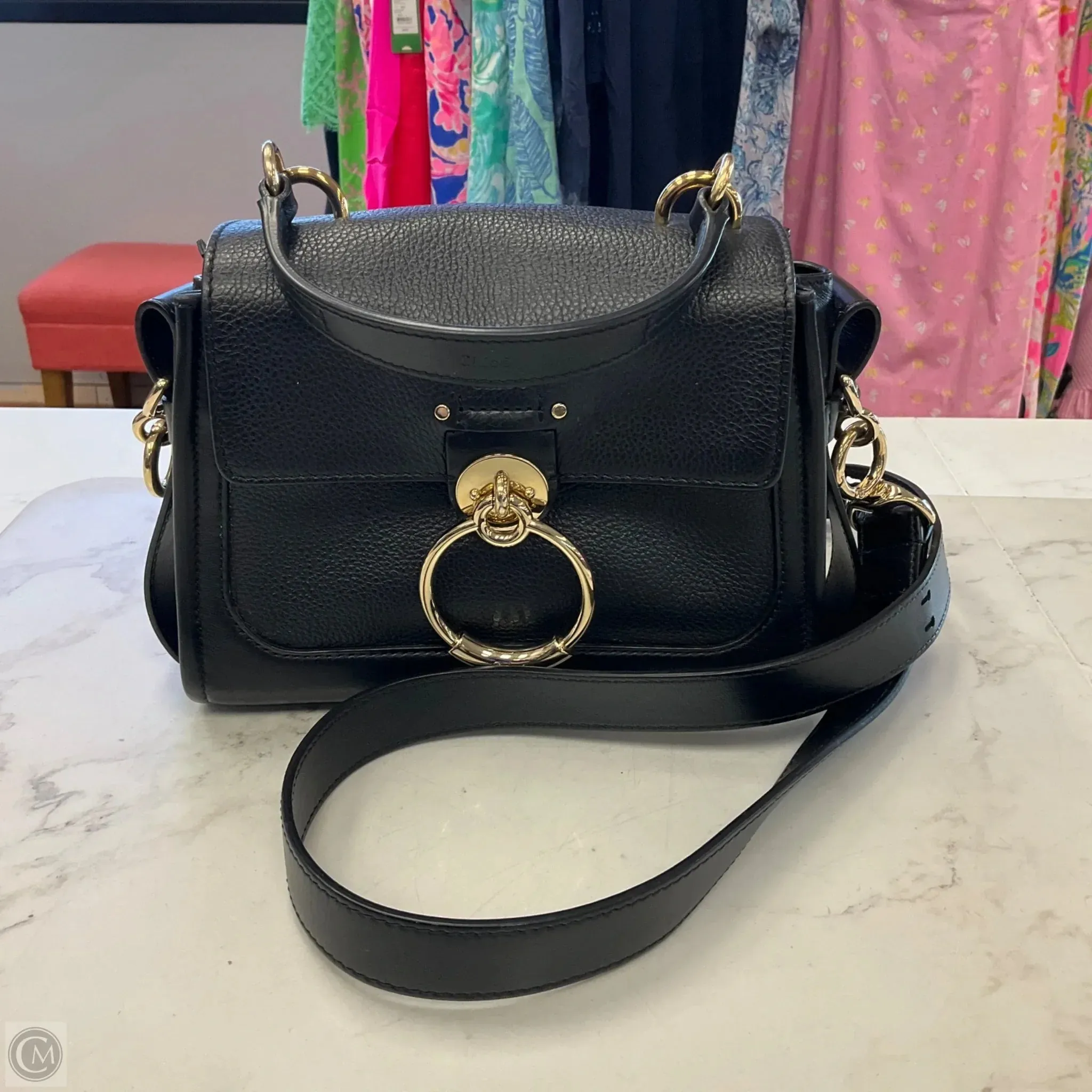 Handbag Luxury Designer By Chloe, Size: Small