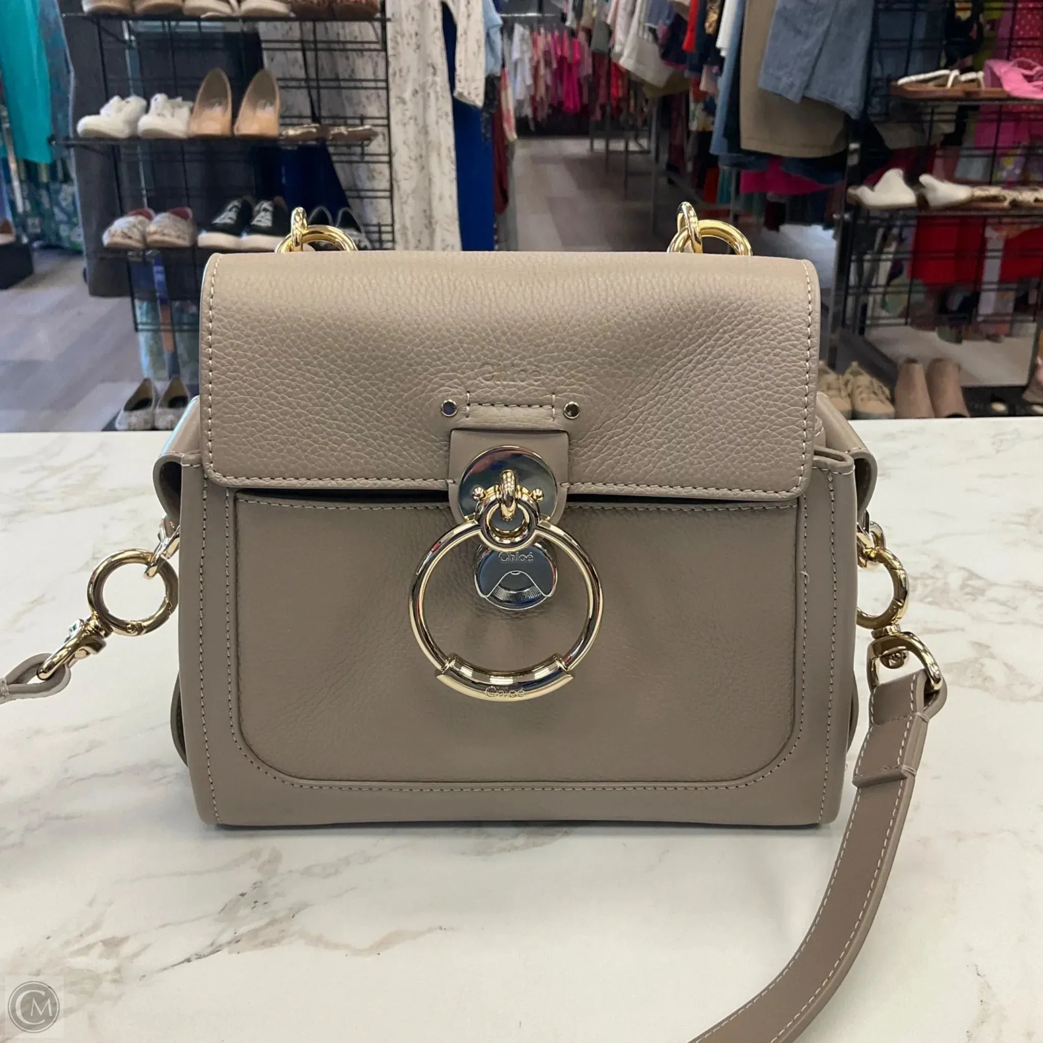 Handbag Luxury Designer By Chloe, Size: Small