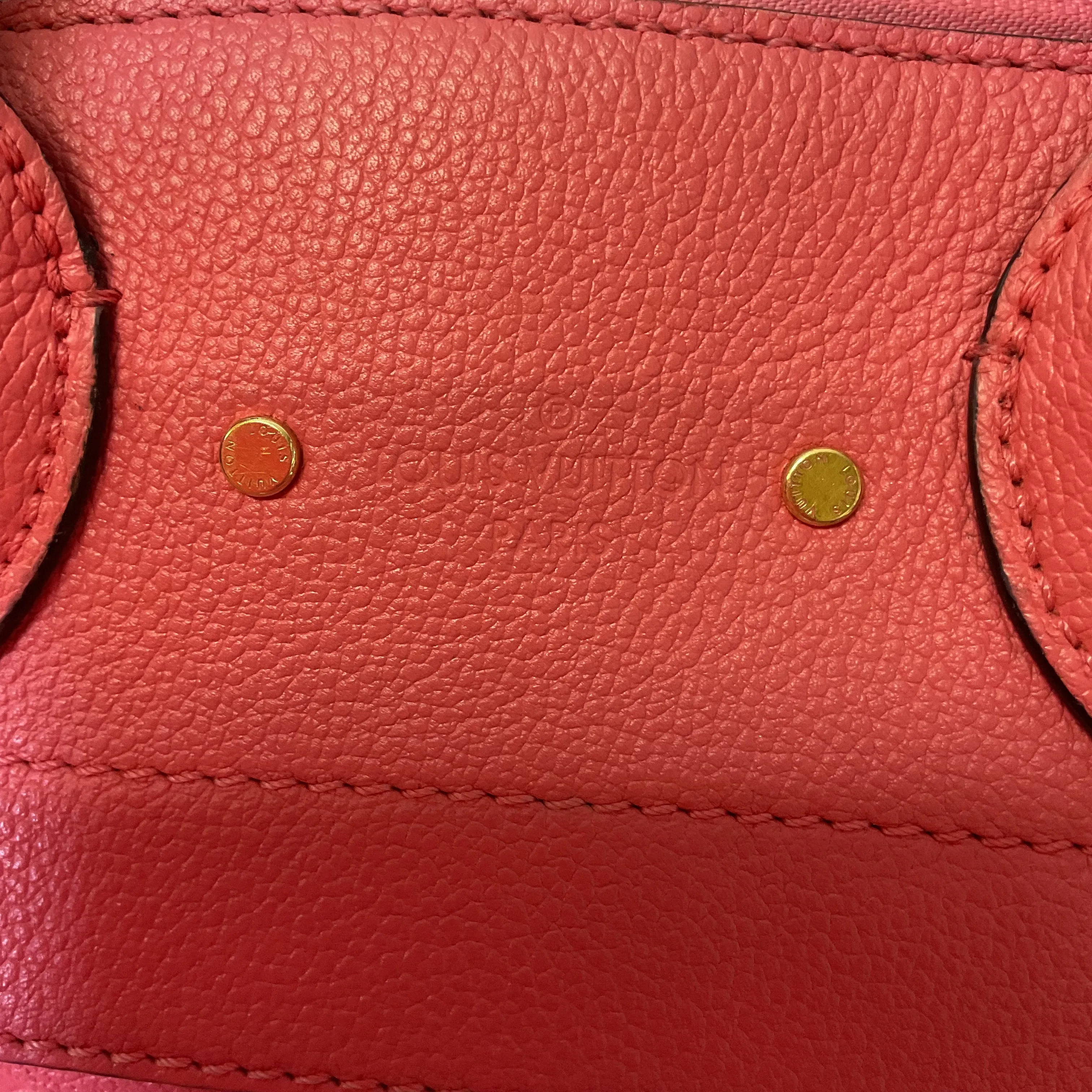 Handbag Luxury Designer By Louis Vuitton In Pink, Size:Medium