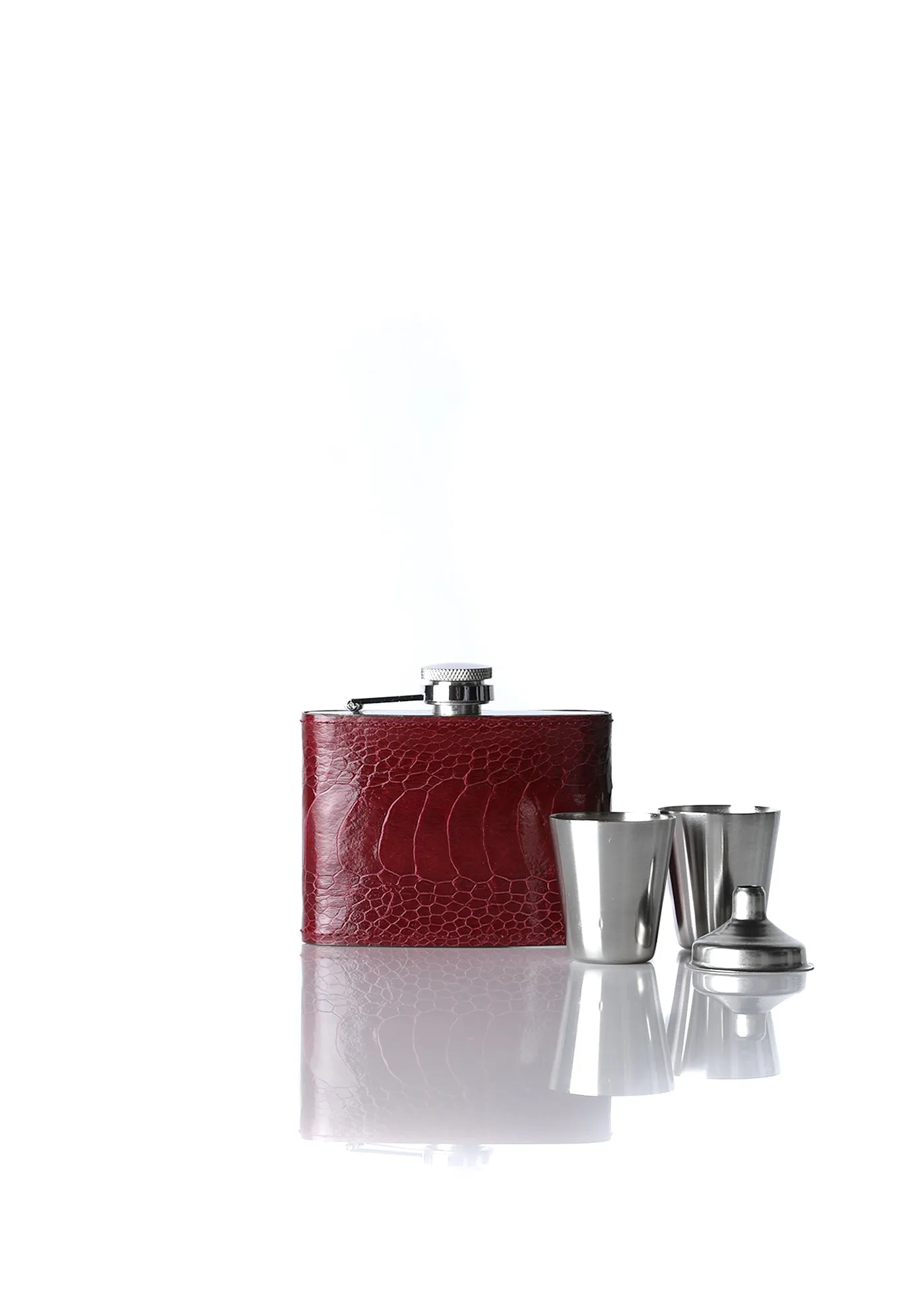Hip Flask Gift Set, 4 Oz, Wine O.L.