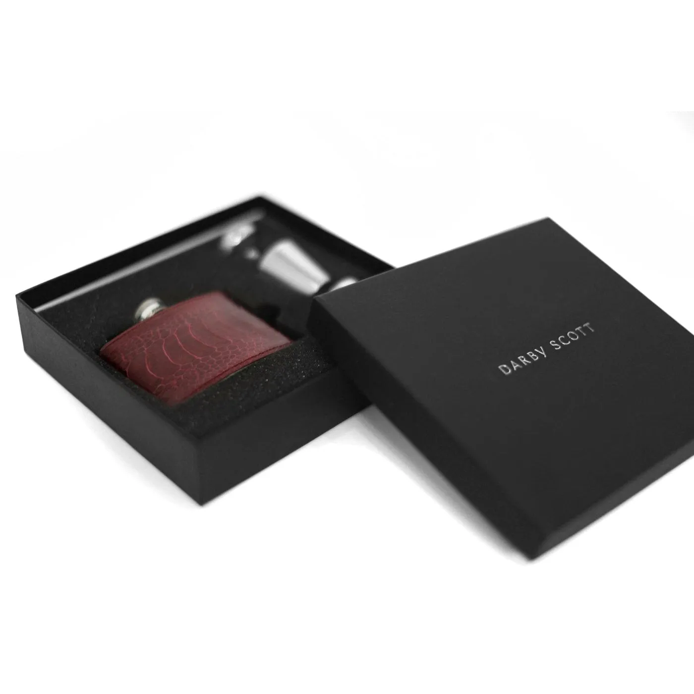 Hip Flask Gift Set, 4 Oz, Wine O.L.