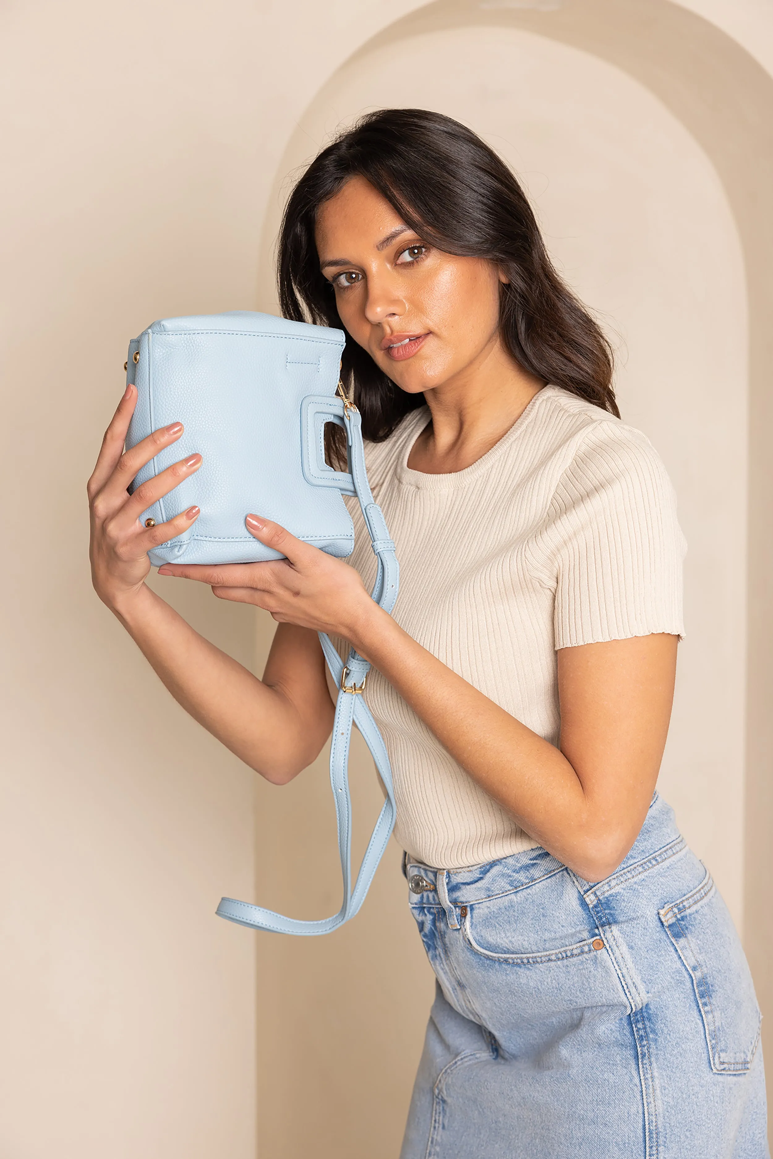 Janie Vegan Mini Satchel