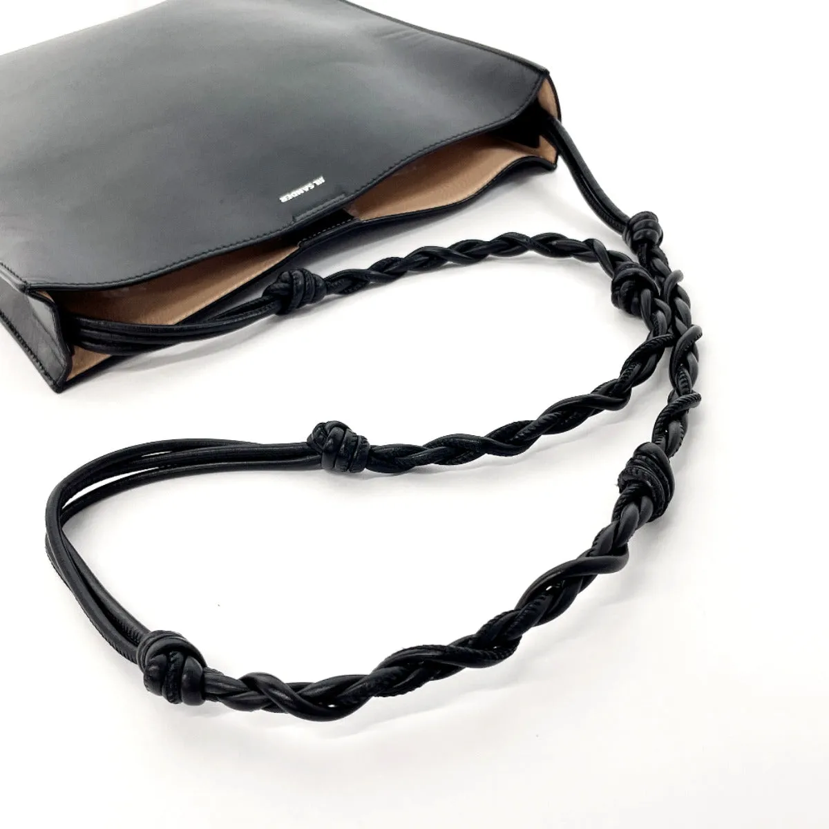 JIL SANDER Shoulder Bag J07WG0023P4841001 leather black Tangle