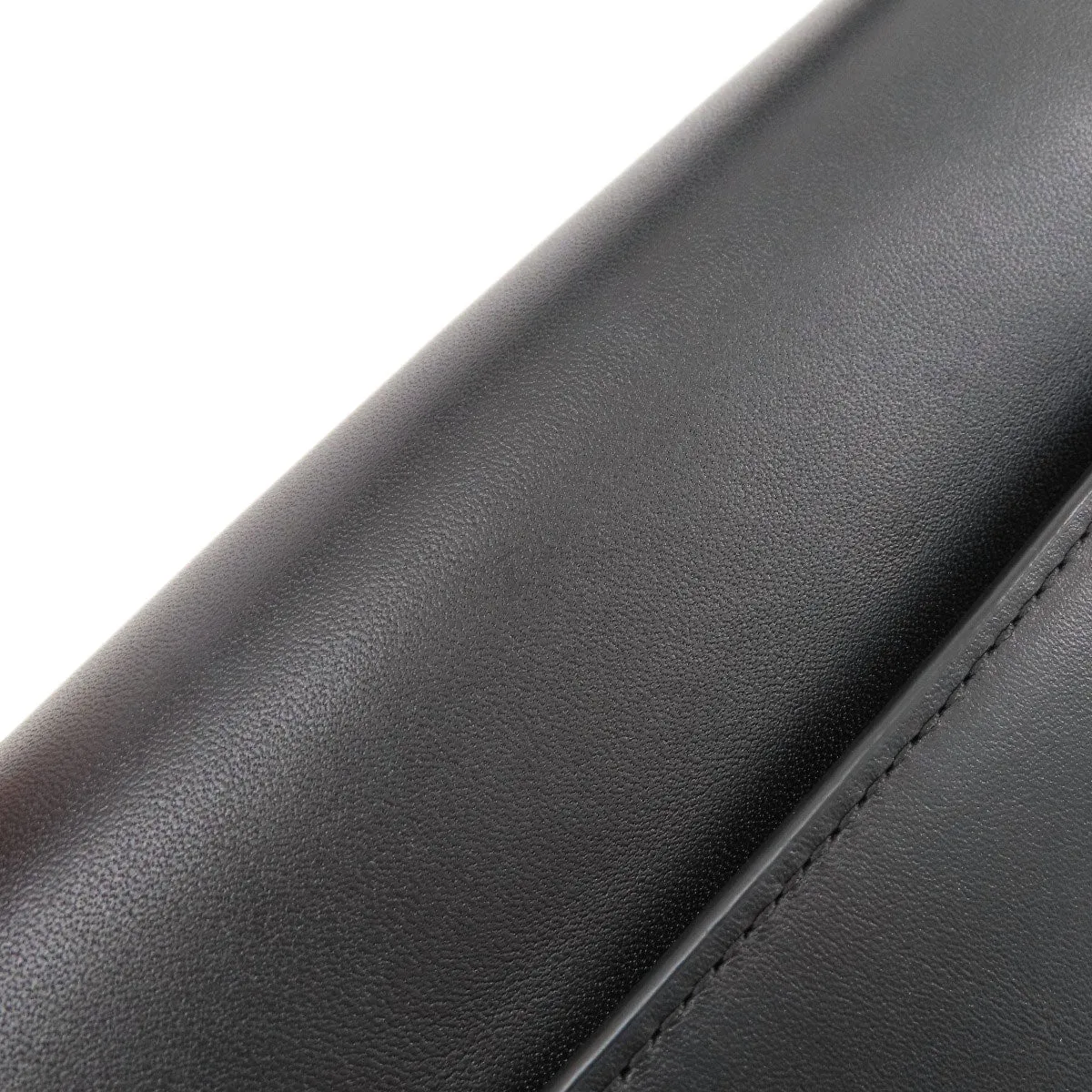 KENZO Shoulder Bag leather black 2WAY Women Used