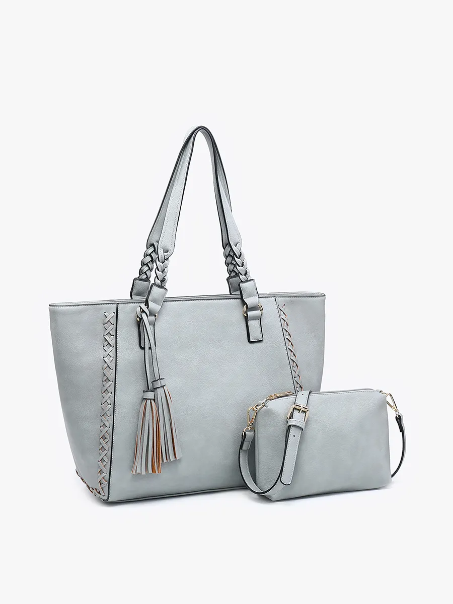 Lisa Vegan Structured Tote