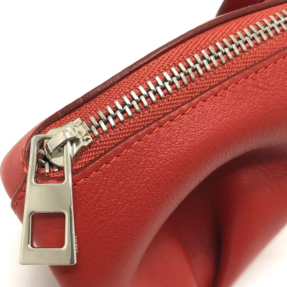 LOEWE Shoulder Bag leather pink animal collection mini Women Used